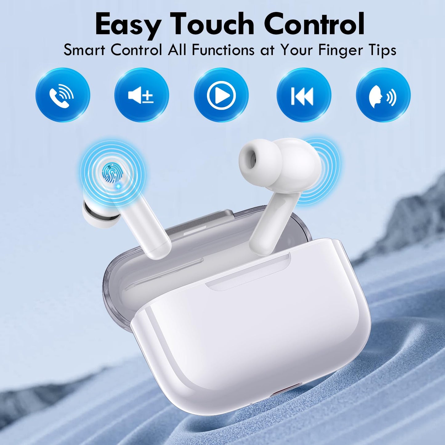 Wireless Earbuds with 48 Hours Playtime