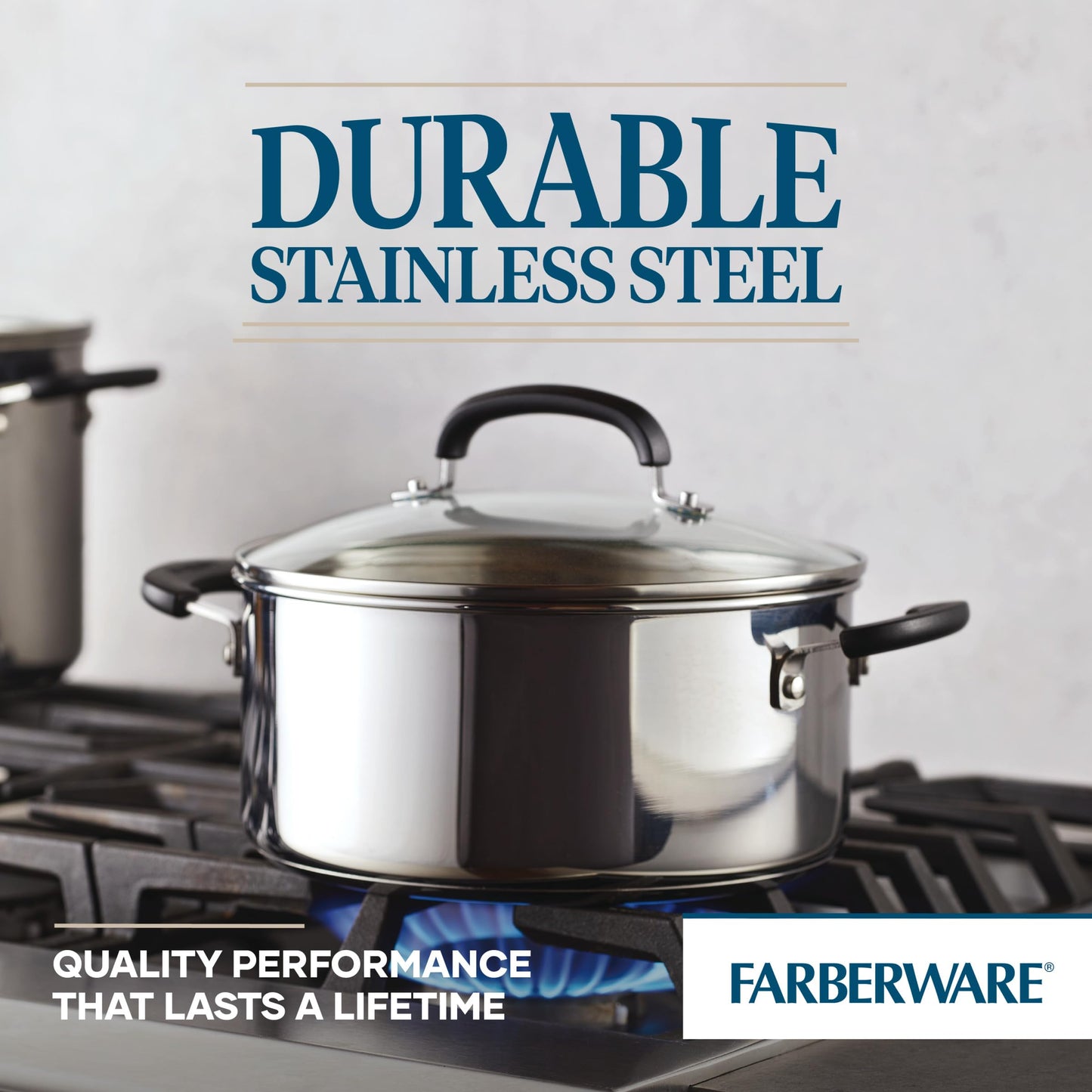 5 Quart Farberware Stainless Steel Dutch Oven