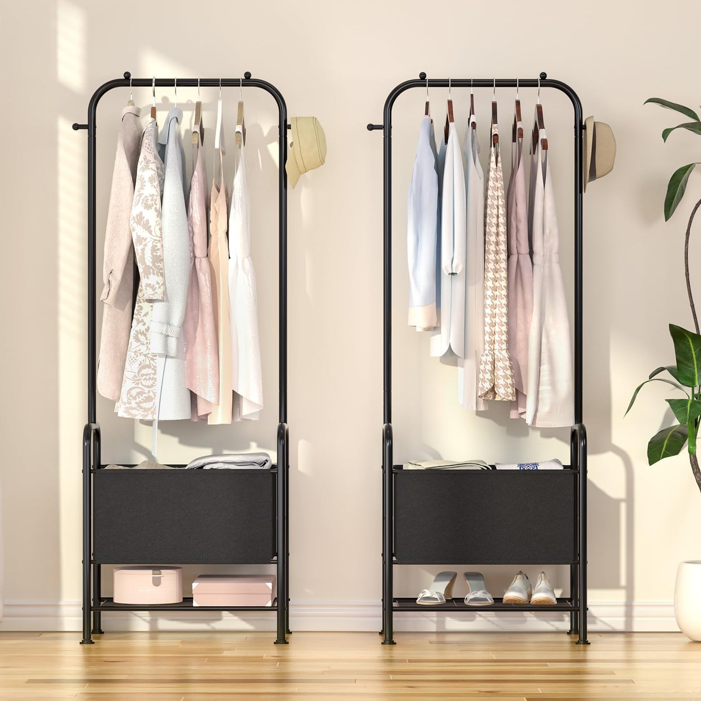 Heavy Duty Garment Rack for Clothes Storage