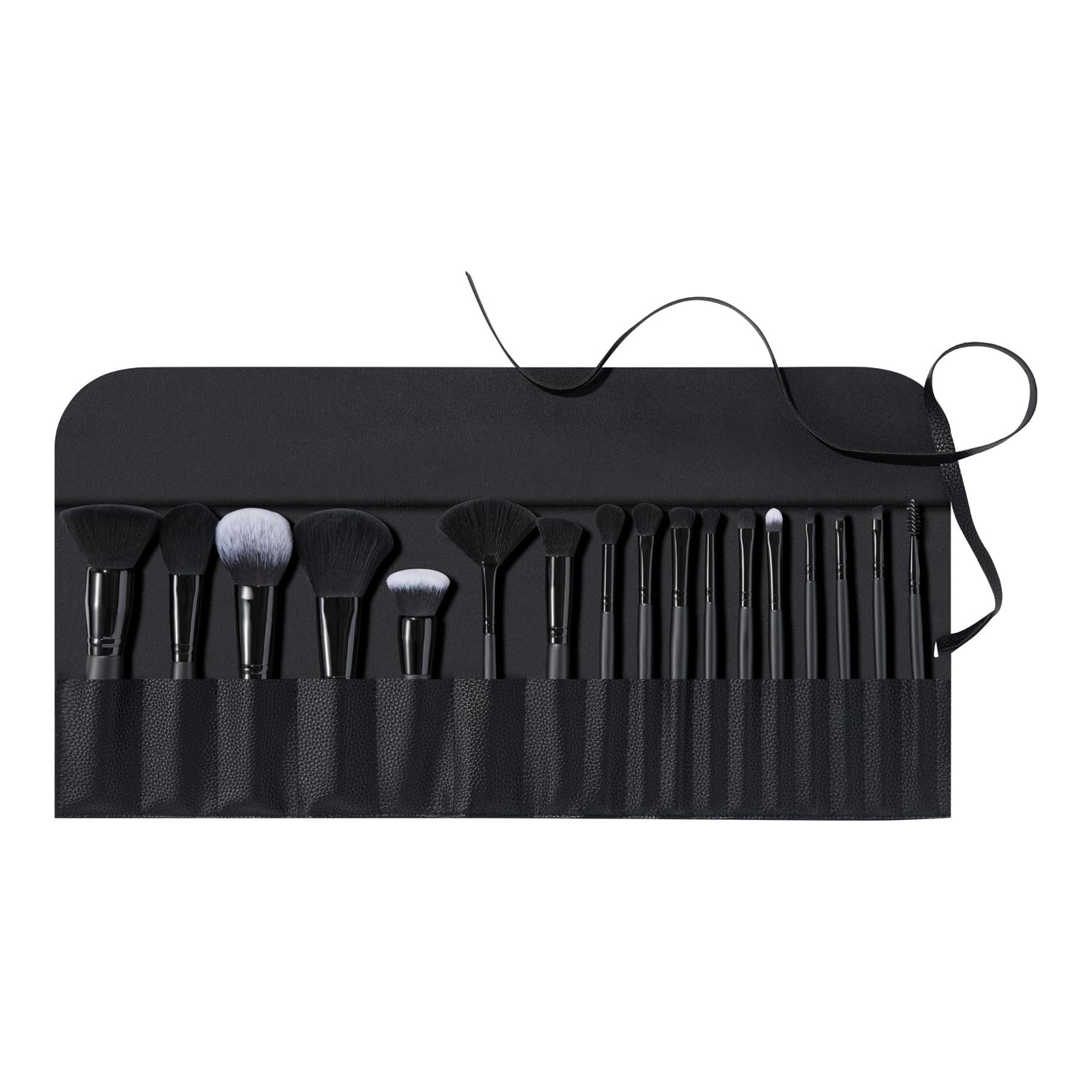 17-Piece e.l.f. Makeup Brush Set with Travel Roll
