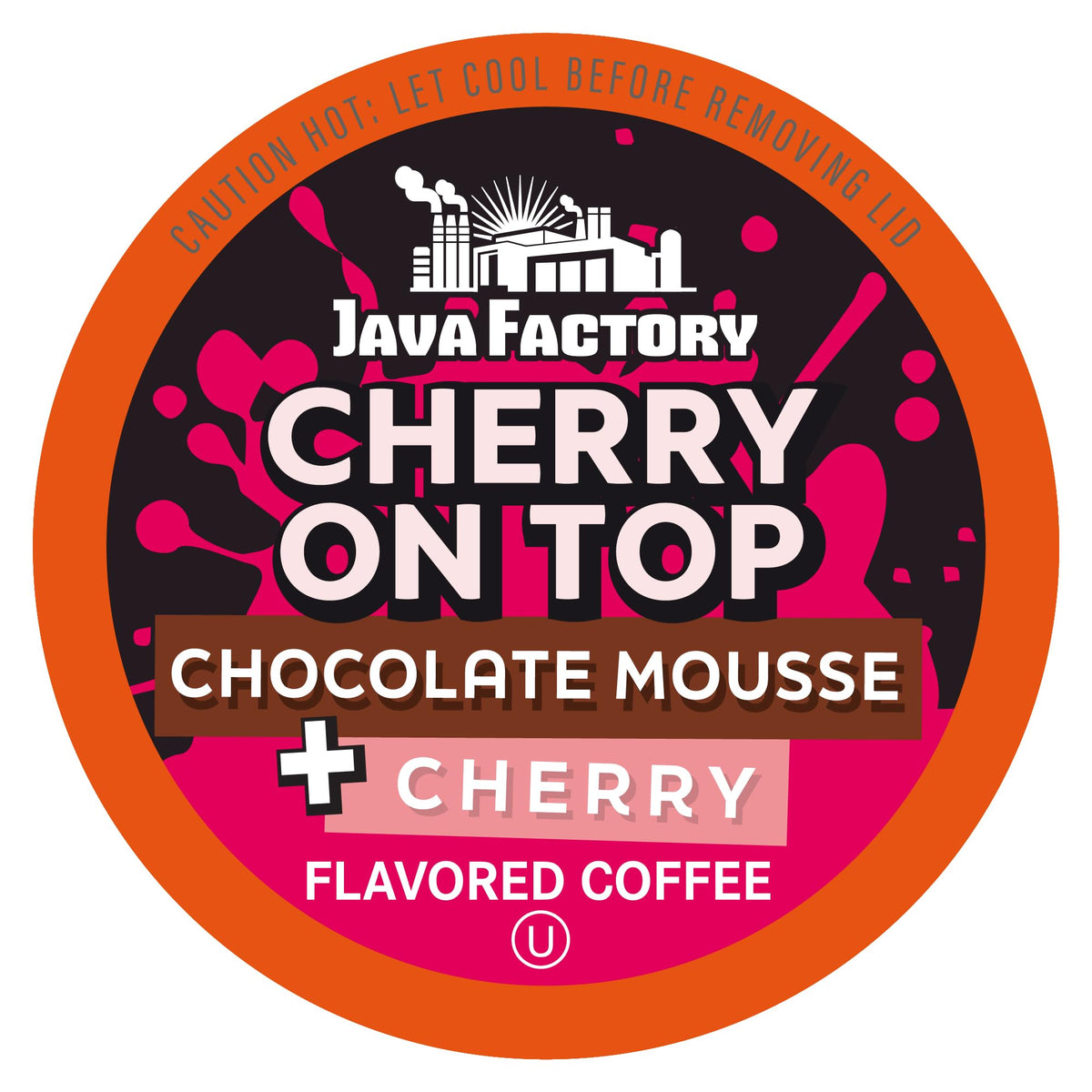 80 Count Java Factory Cherry Flavored Coffee Pods (OU)