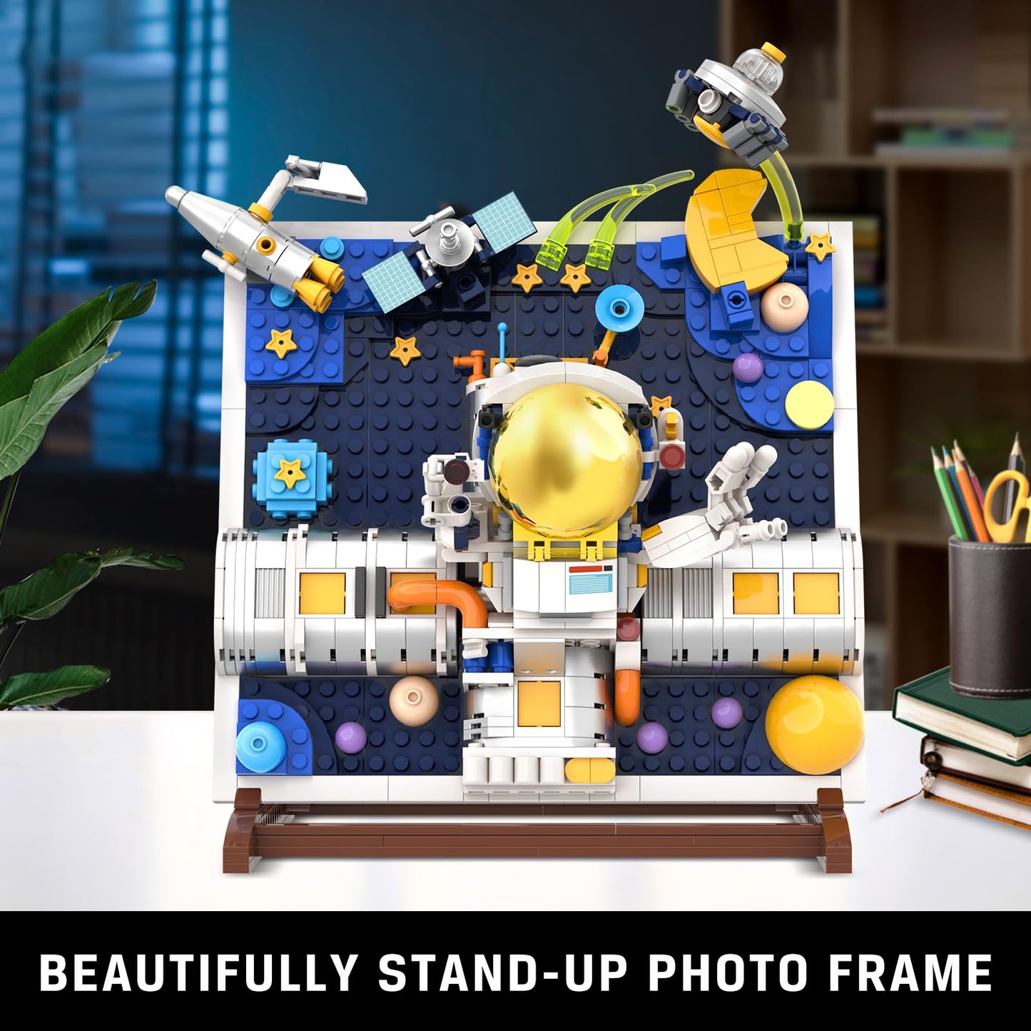 HOGOKIDS 540 PCS Space Building Block Set