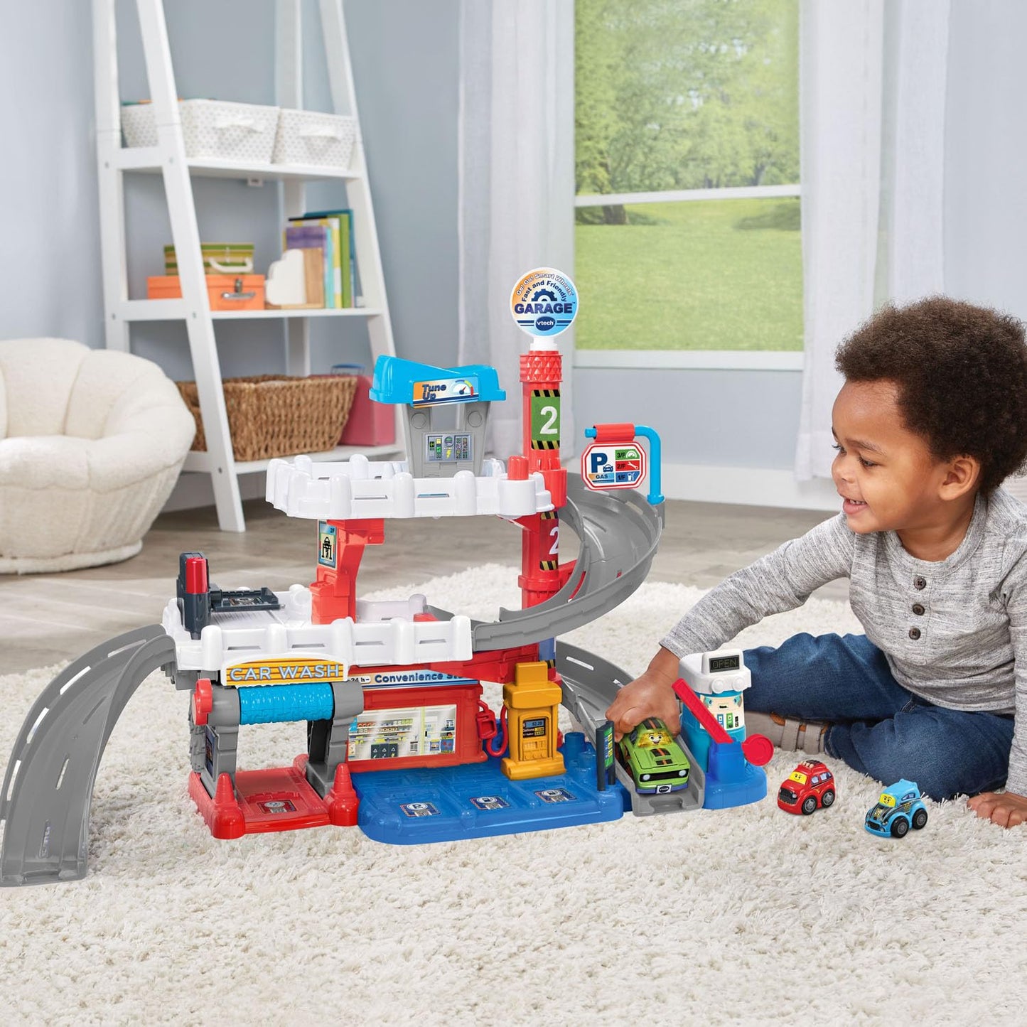 VTech Smart Wheels Garage Playset for Kids