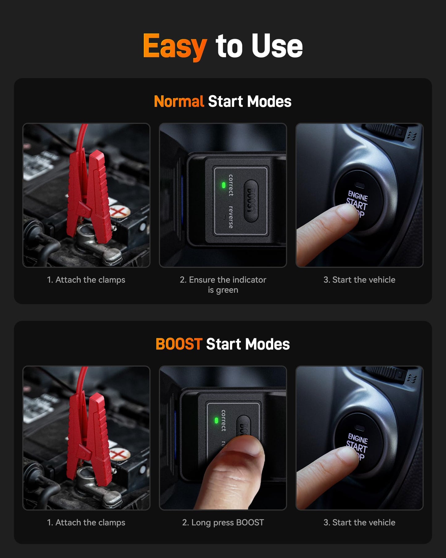3000A Jump Starter with Air Compressor by WOLFBOX