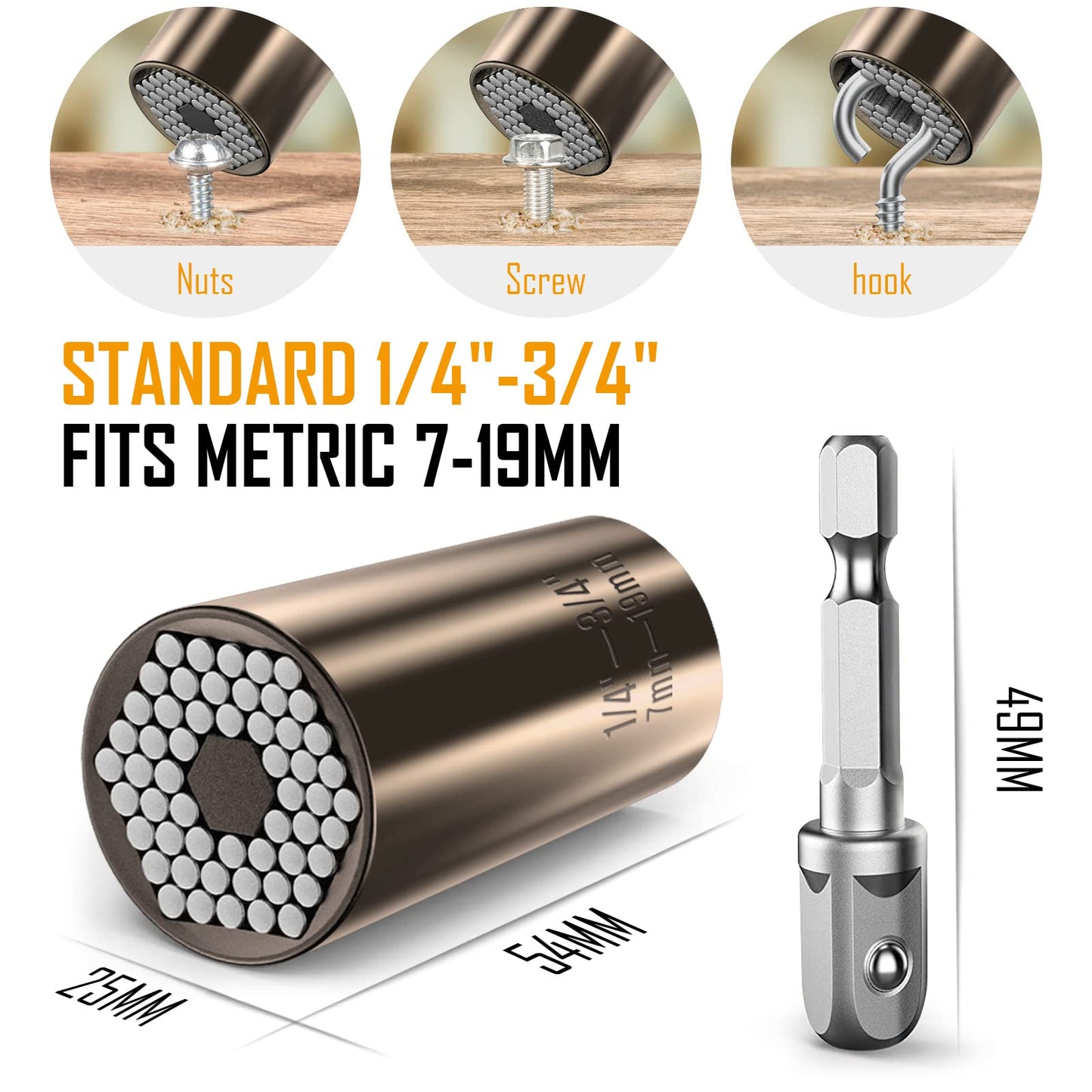 Universal Socket Gifts for Dad by Lenski
