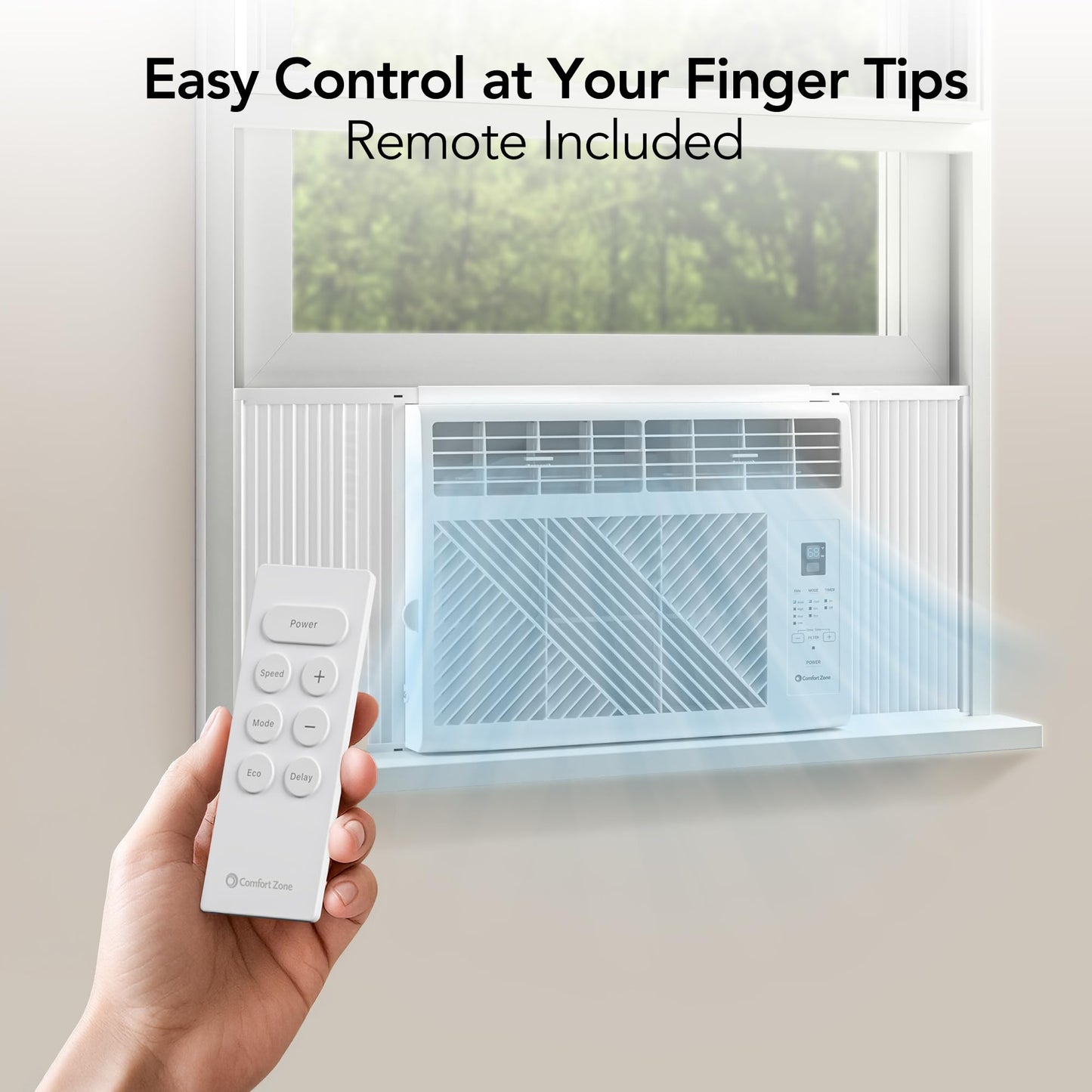 5000 BTU Comfort Zone Window Air Conditioner