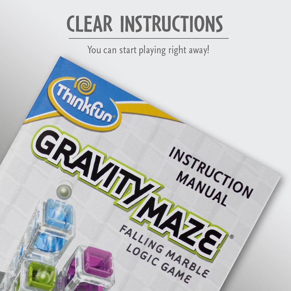 ThinkFun Gravity Maze Marble Run STEM Game