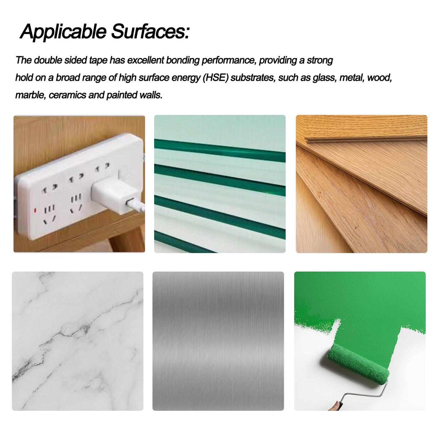 Heavy Duty Double Sided Tape for Wall Mounting