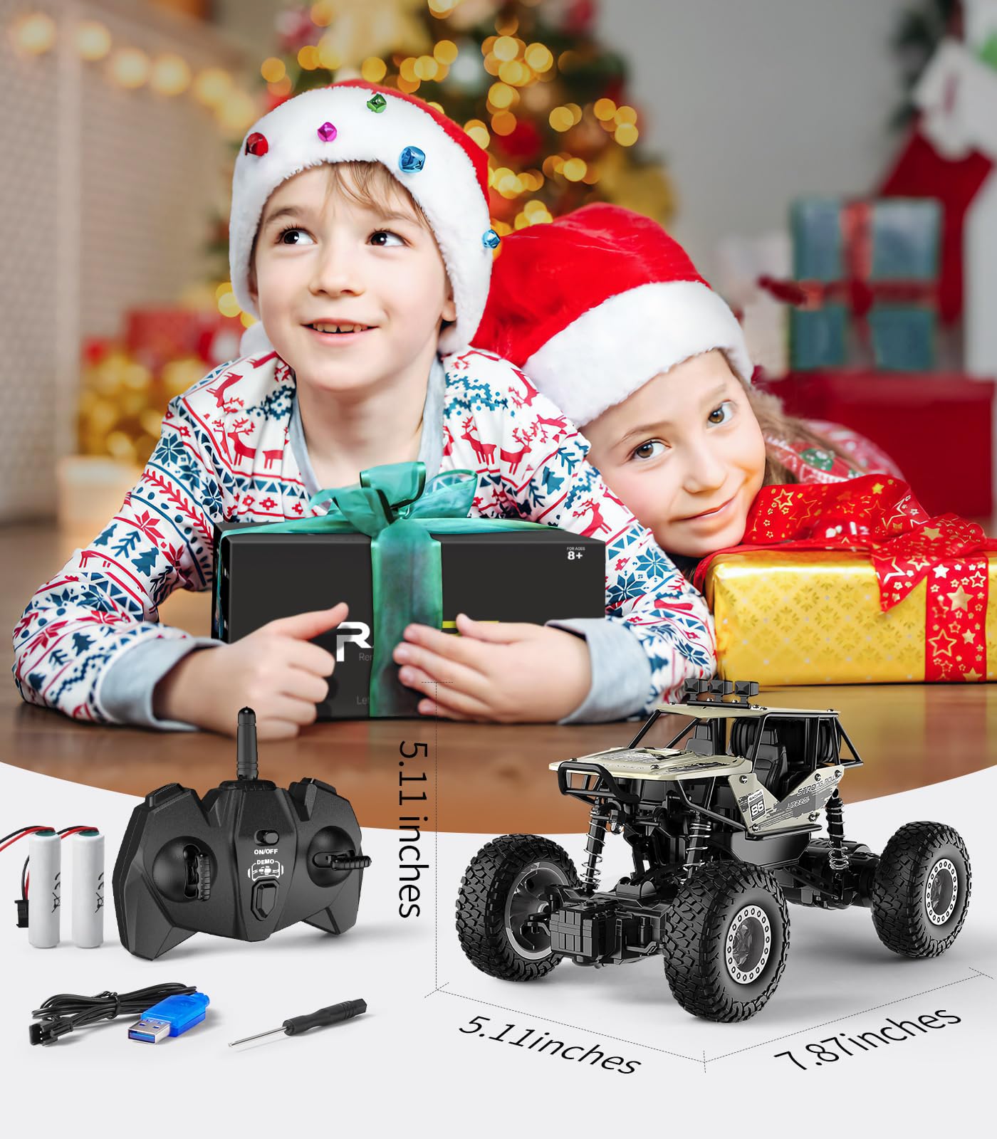 DoDoeleph Remote Control Offroad Monster Truck