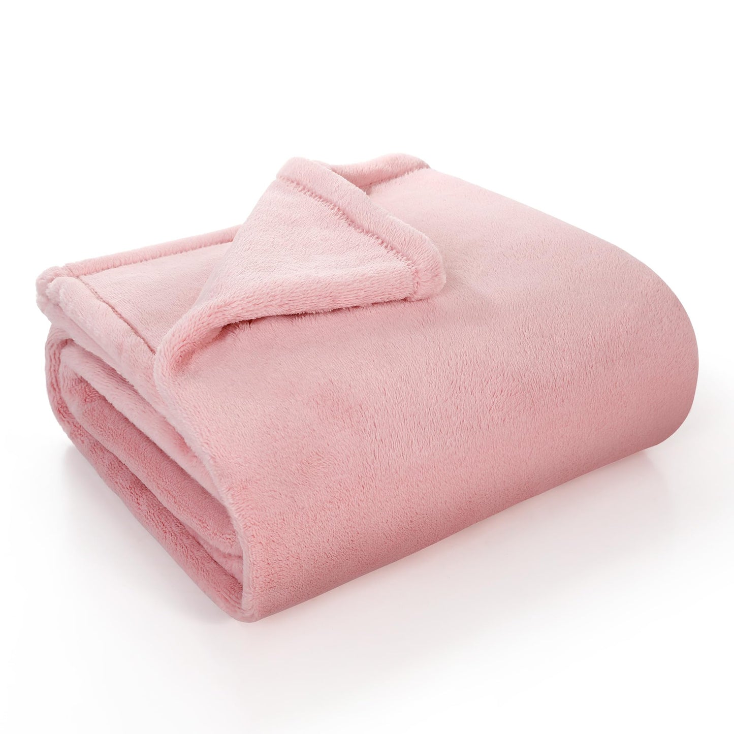 LITTLE SPUD Baby Blankets, MilkyPlush™ Blankets for Newborns, Infants and Toddlers, 50x50 Inch Soft Baby Blanket, Perfect Newborn Gifts for Baby Girls, Pink