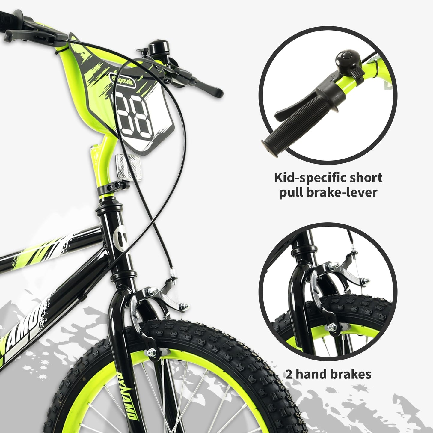Chipmunk Kids Bicycle for Ages 3-11