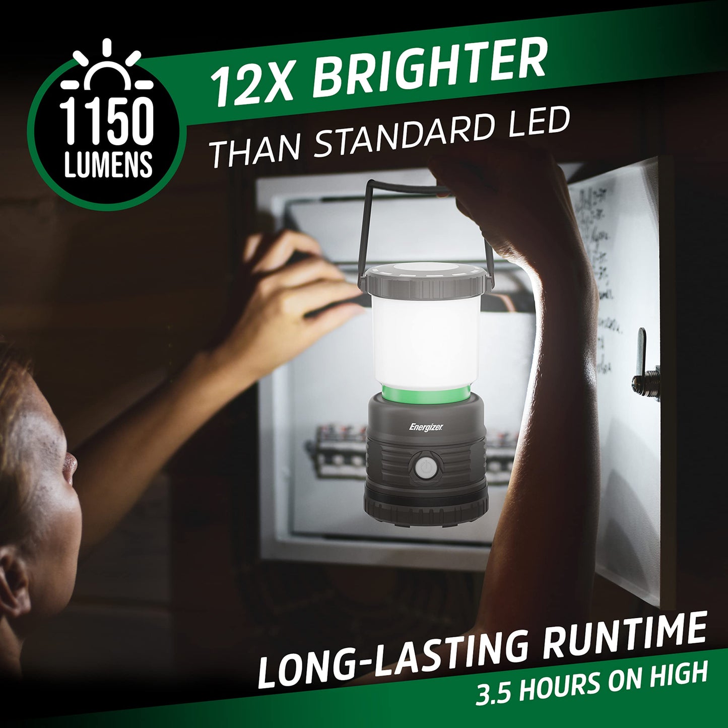 Energizer LED Camping Lantern - Bright & Water Resistant