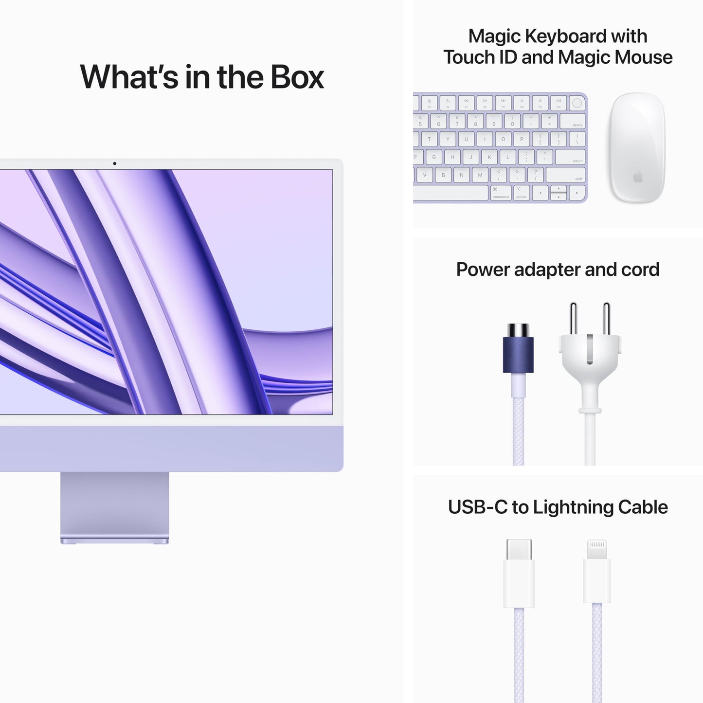 Apple 2023 iMac 24" M3 All-in-One Desktop