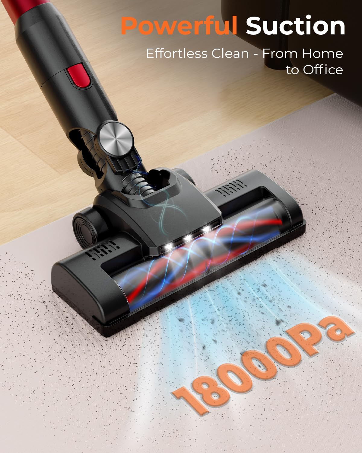 Cordless Vacuum Cleaner with Charging Dock & Battery