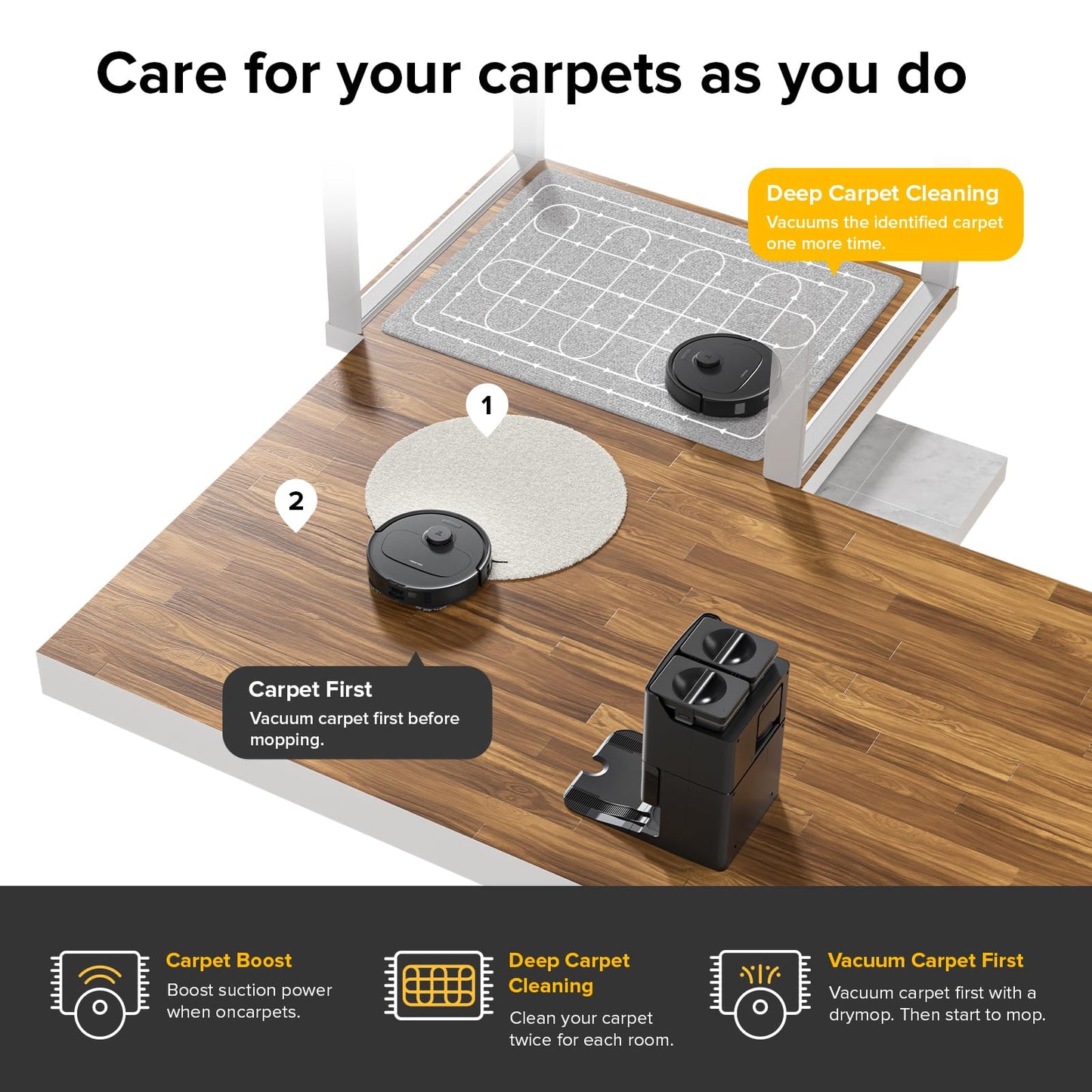 roborock Qrevo S Robot Vacuum and Mop