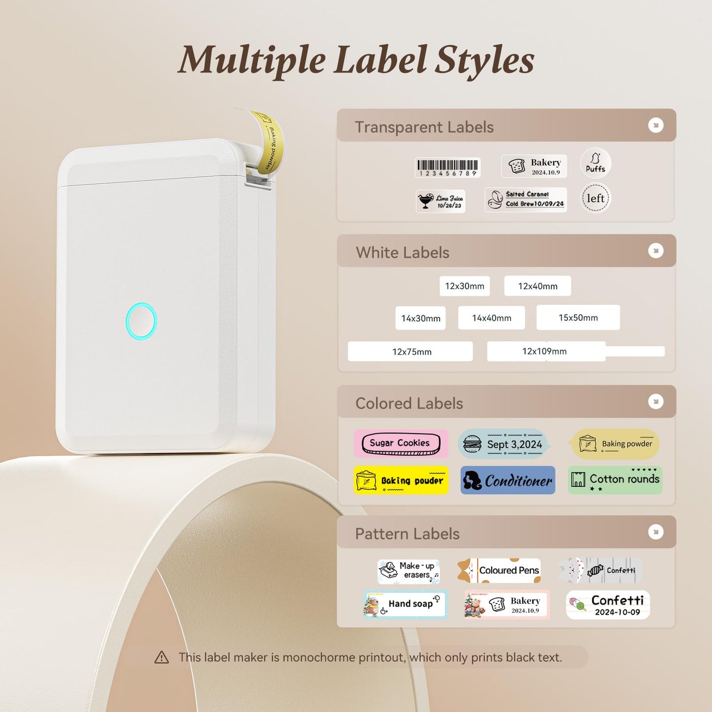 NIIMBOT Label Maker with Bluetooth and Templates