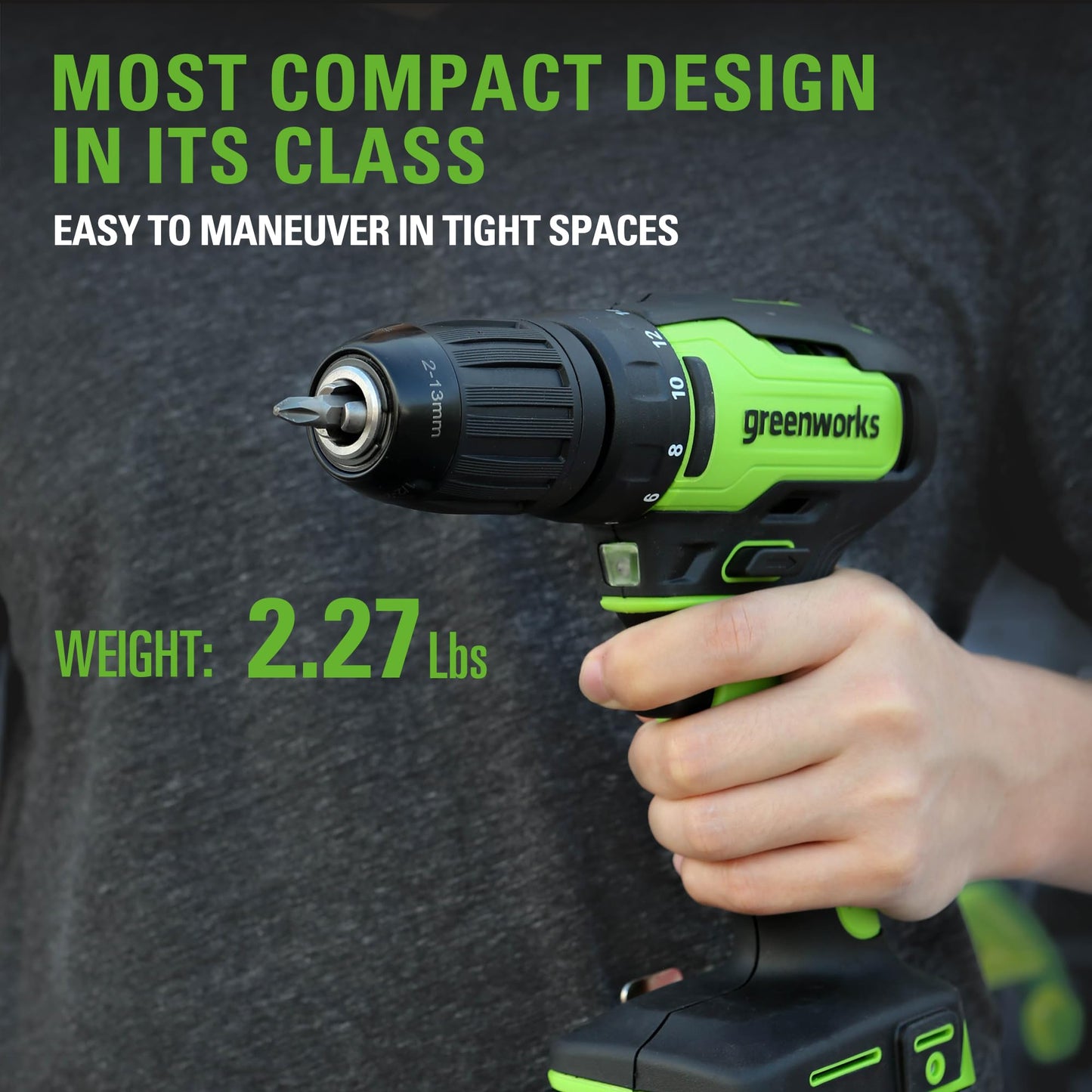 24V Brushless Drill/Driver with USB Battery
