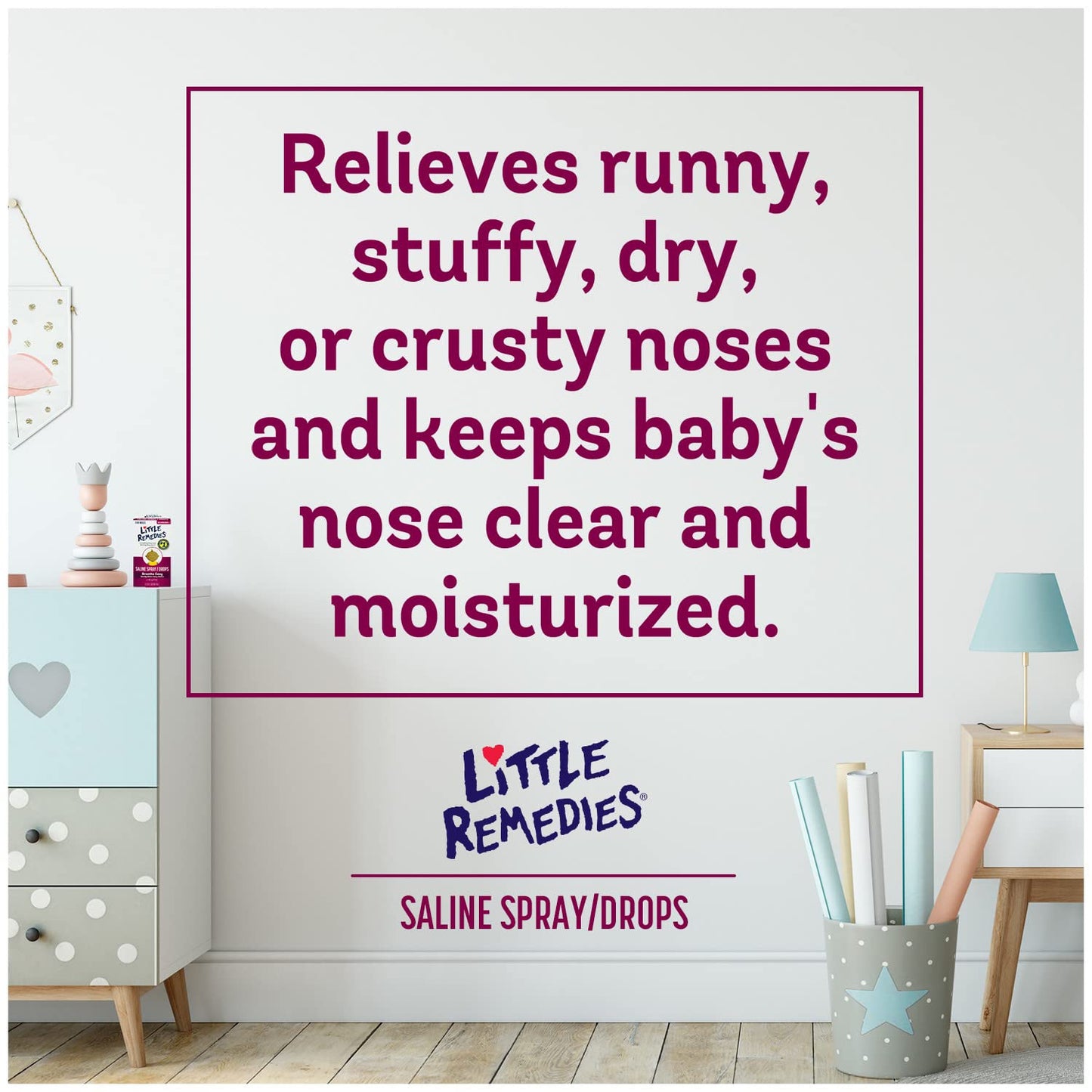Little Remedies Saline Spray and Drops for Babies