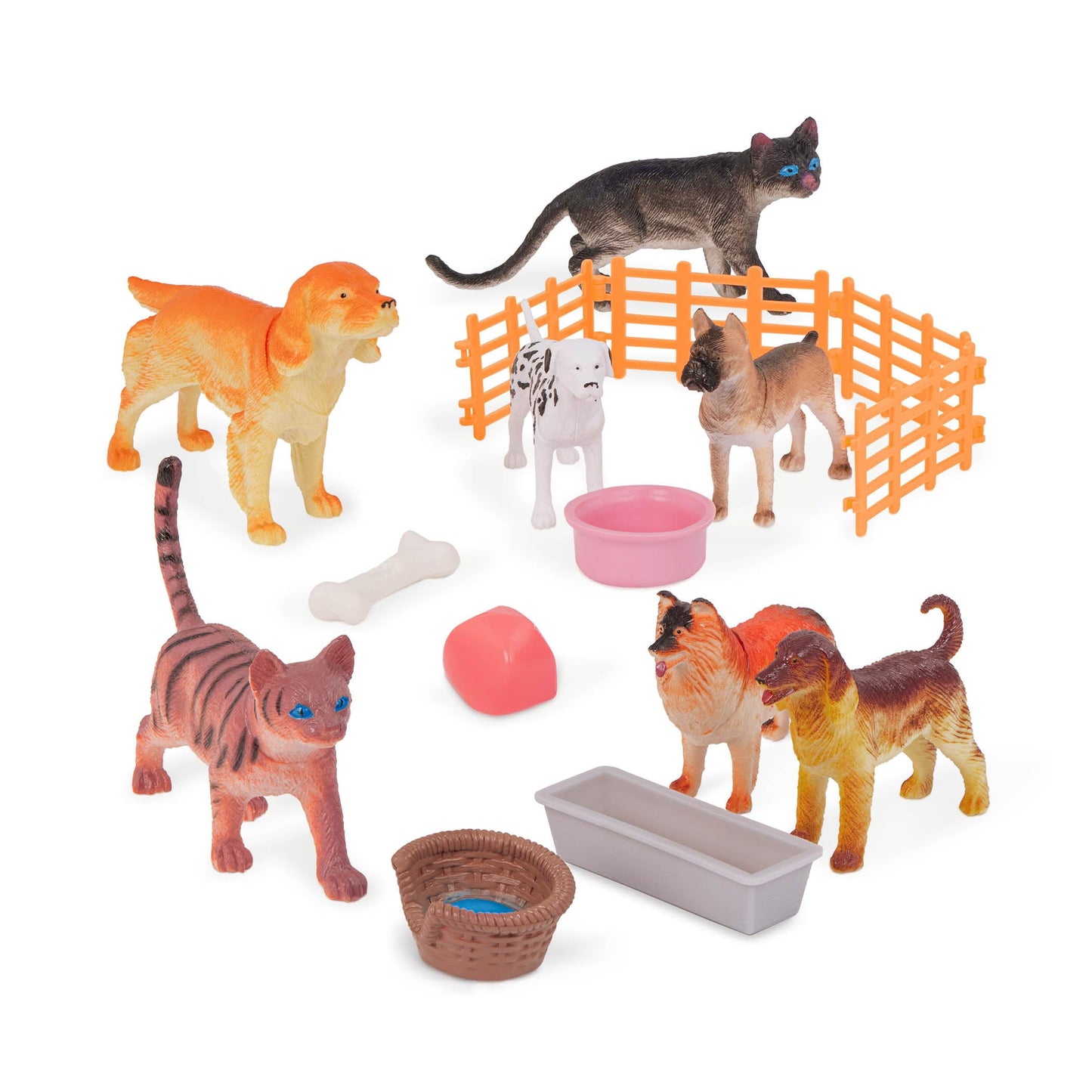 60Pc Terra by Battat Dog & Cat Toy Set