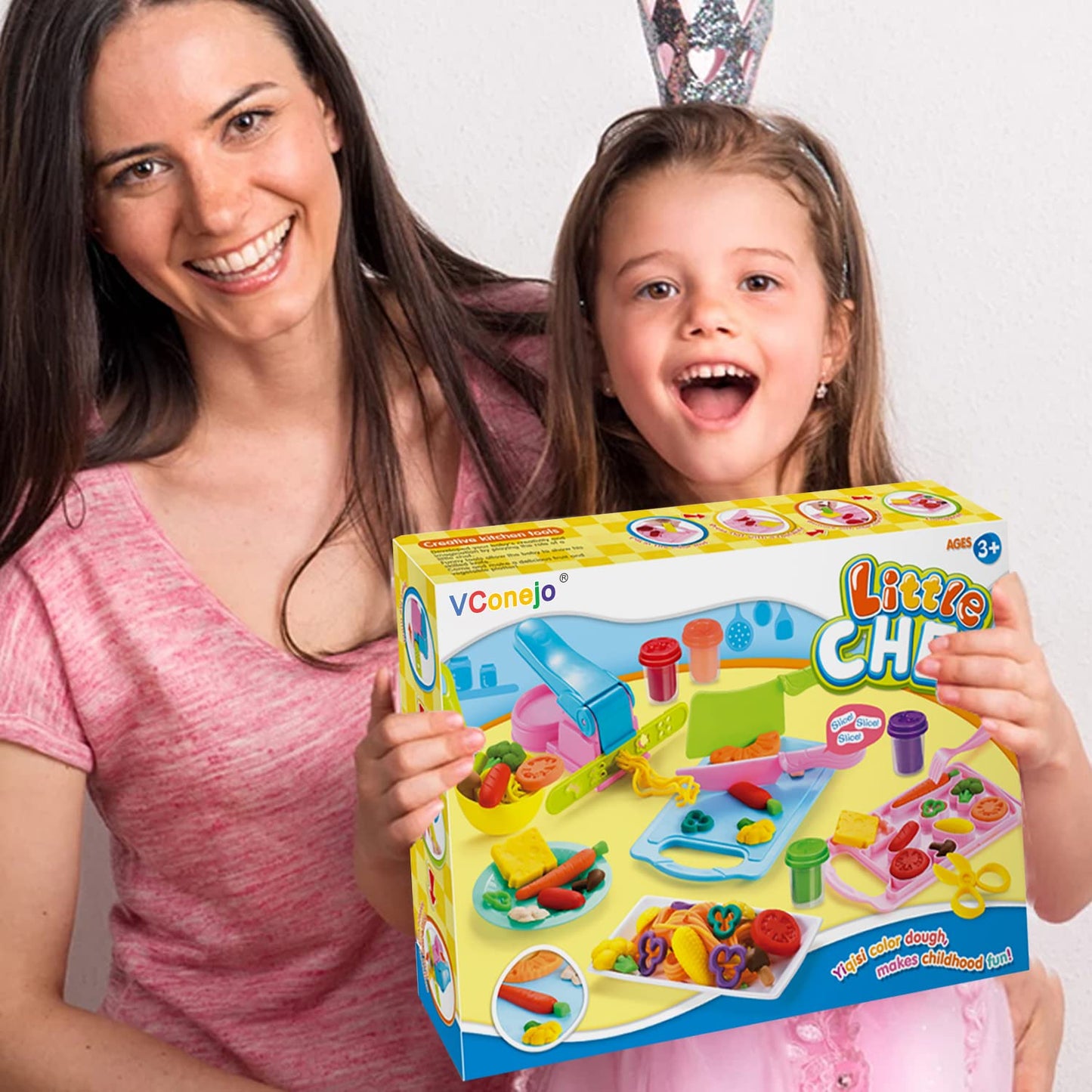 Dough Toys Kitchen Play Set for Little Chefs