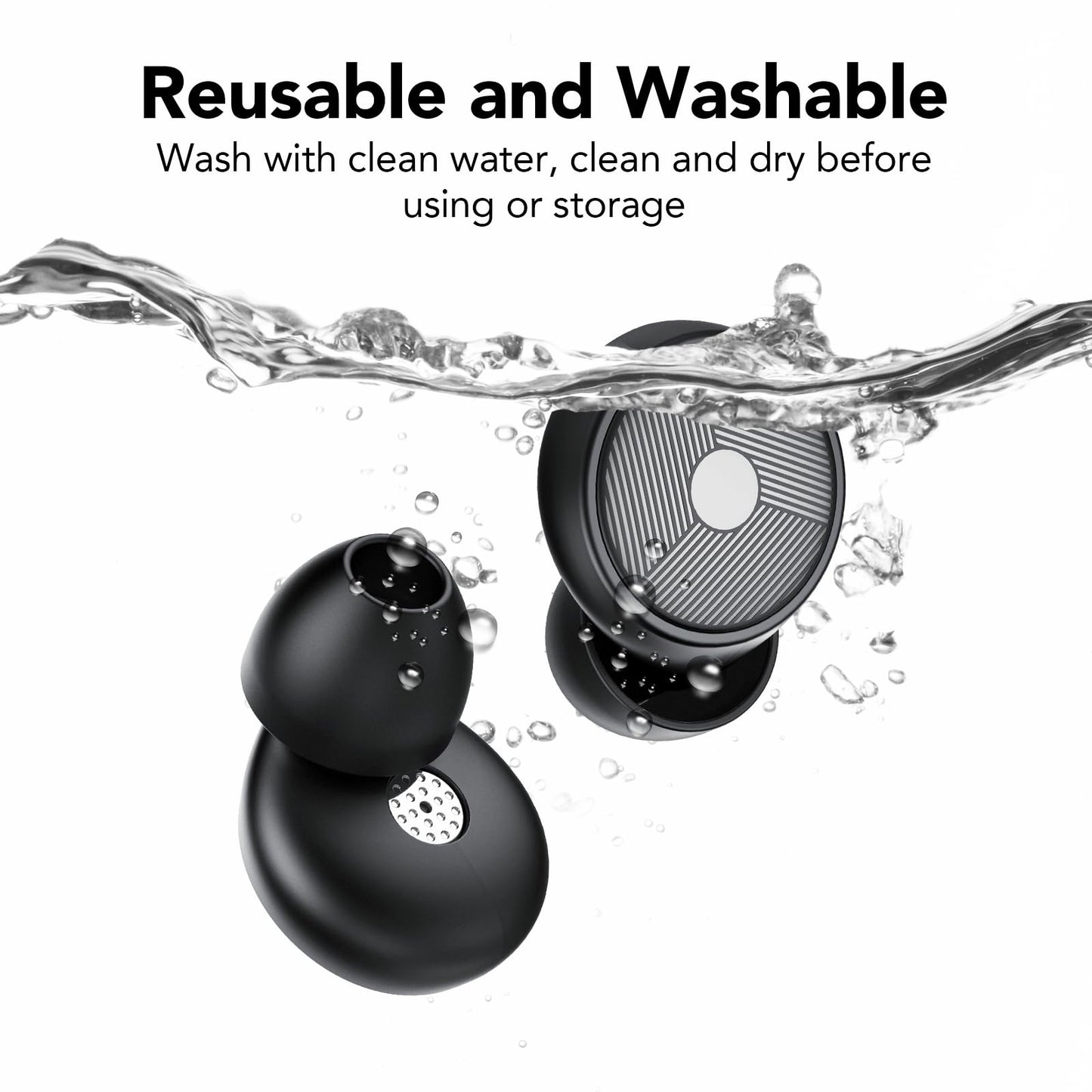 Noise Cancelling Ear Plugs with Carrying Case