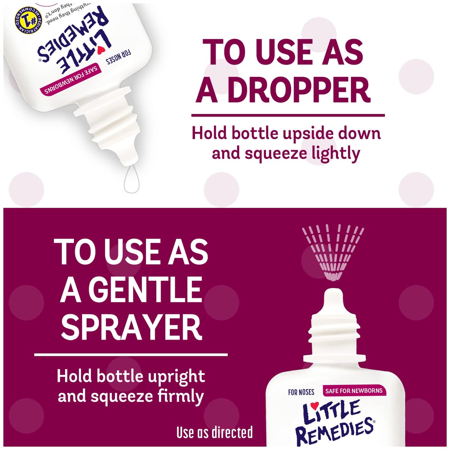 Little Remedies Saline Spray and Drops for Babies