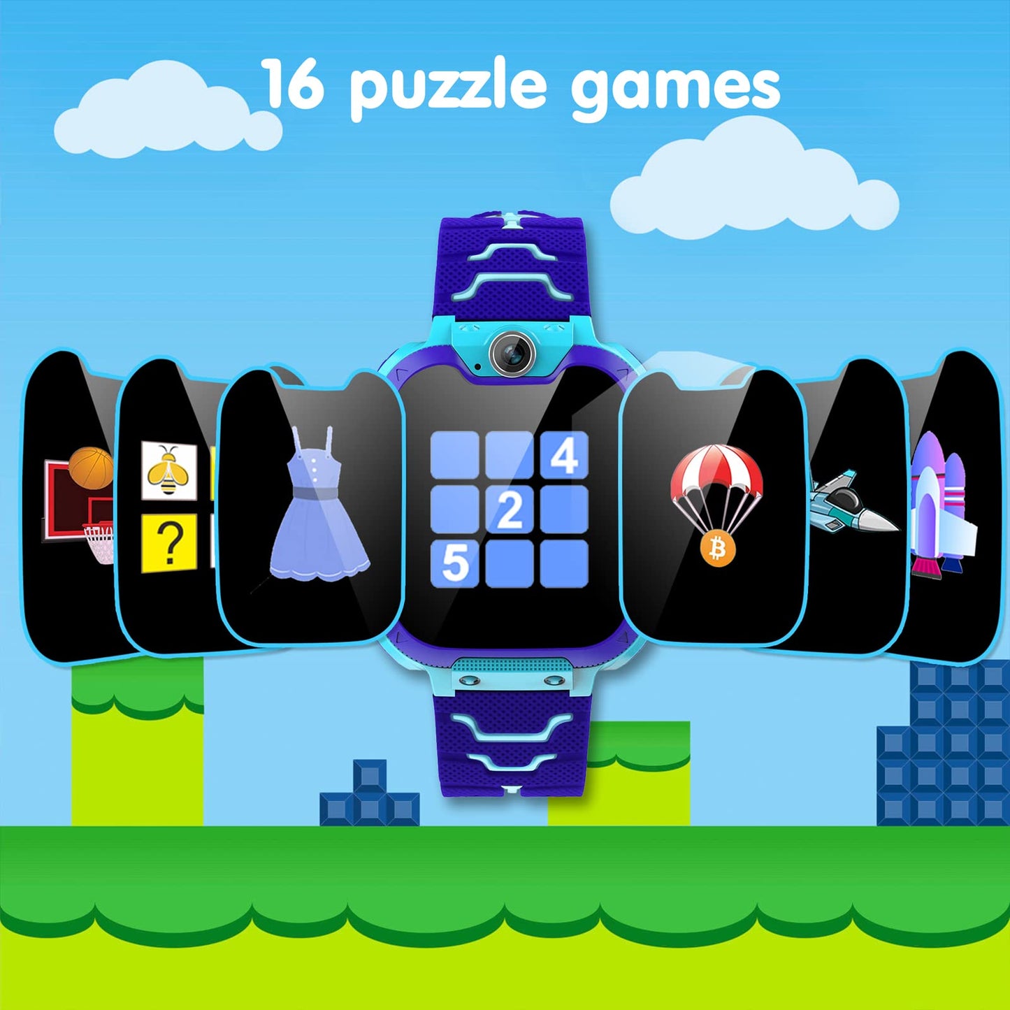 Kids Smart Watch with Camera and Games