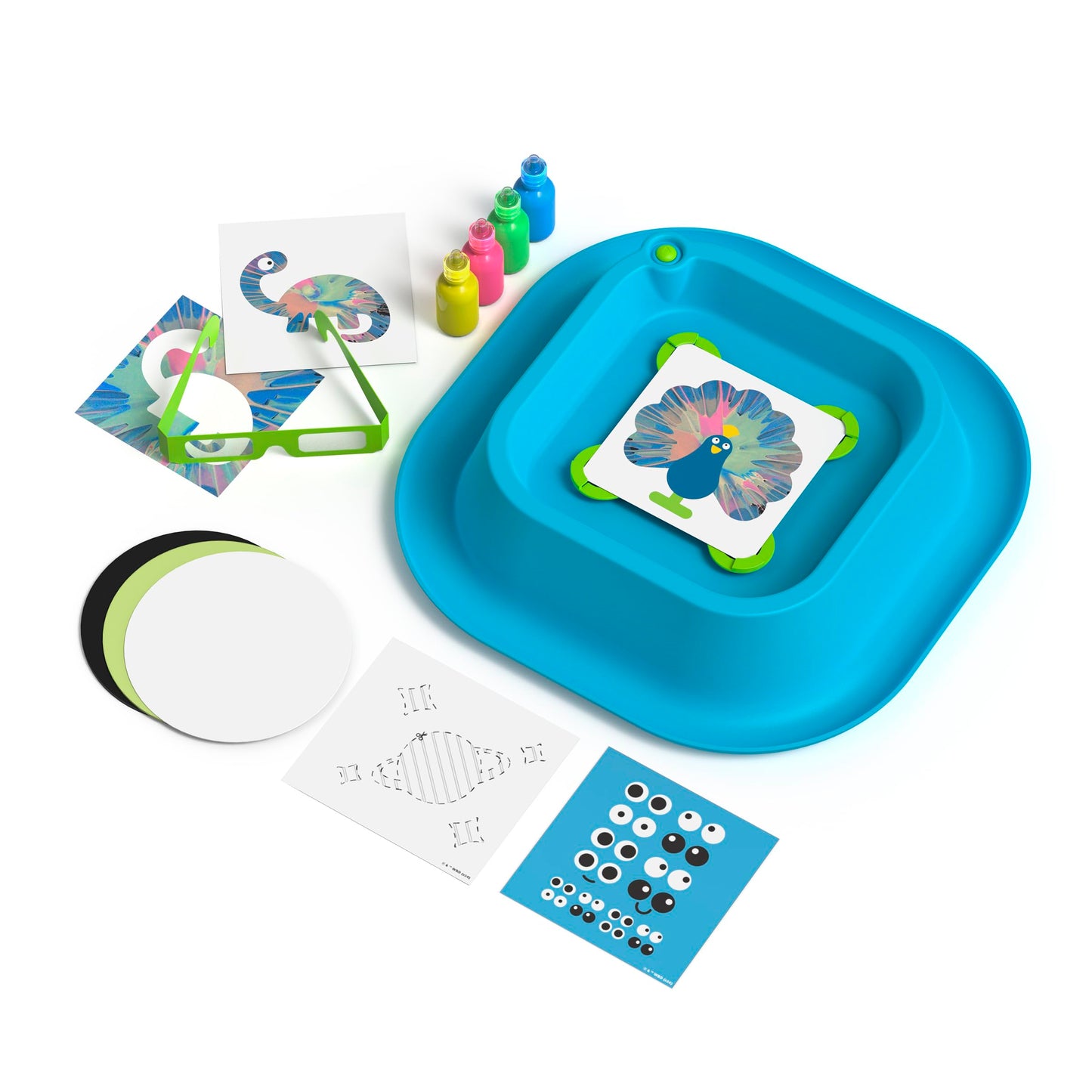 Discovery Kids 3D Neon Spin Art Station Kit