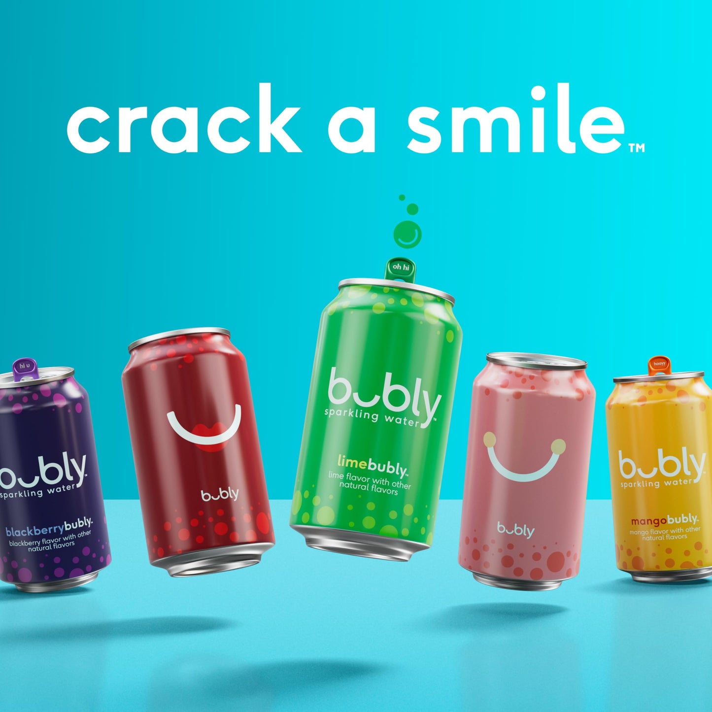 18 Pack Bubly Sparkling Water Triple Berry