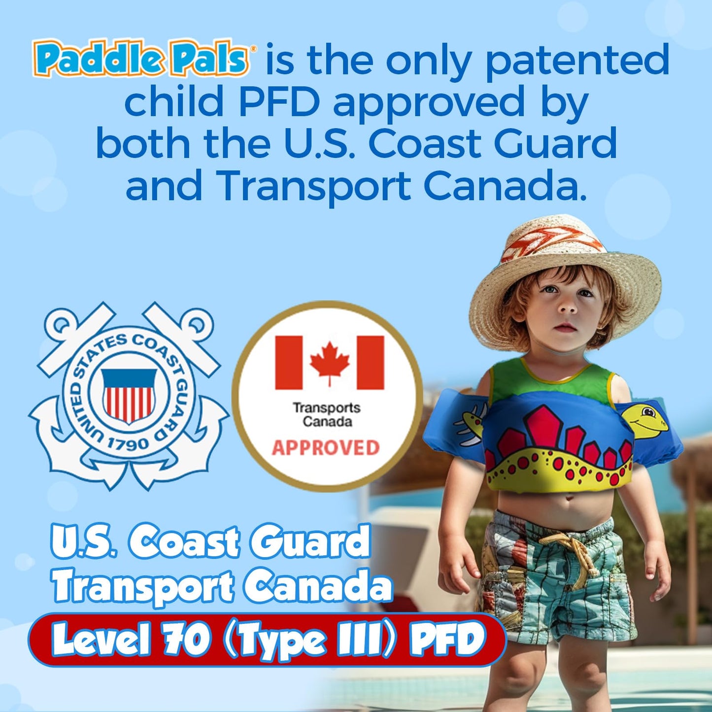 Body Glove Swim Life Vest for Kids 33-55 lbs