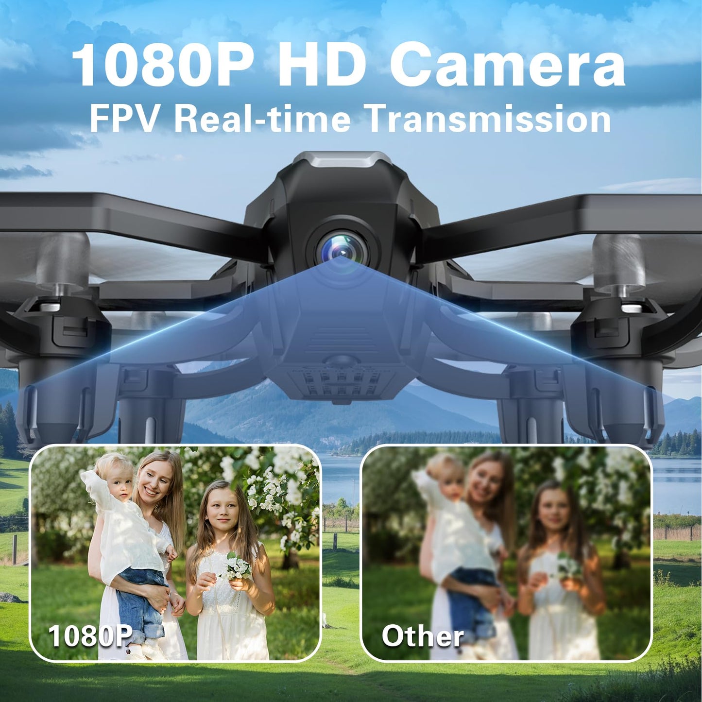 YLFU 1080P FPV Mini Drone with Camera