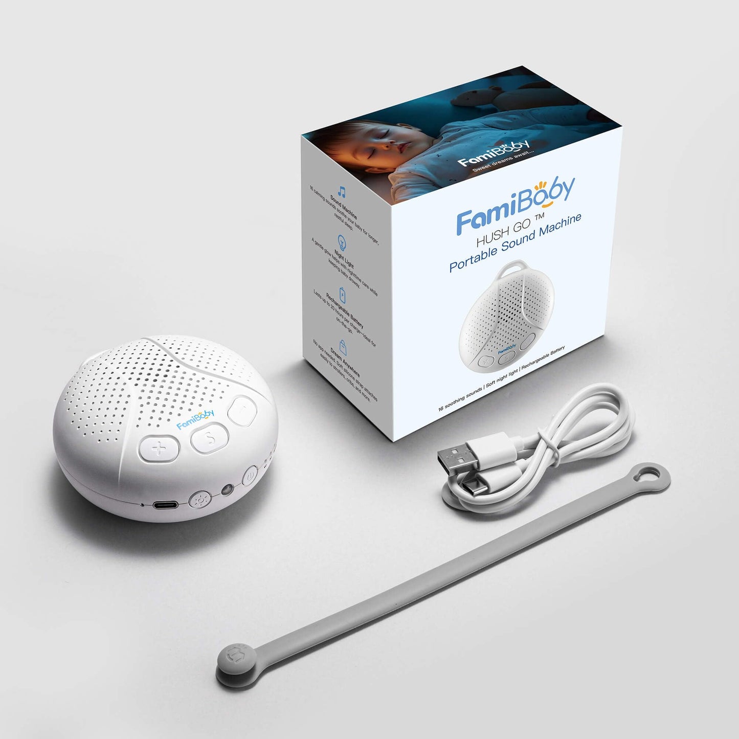 FamiBaby Portable White Noise Machine for Sleep