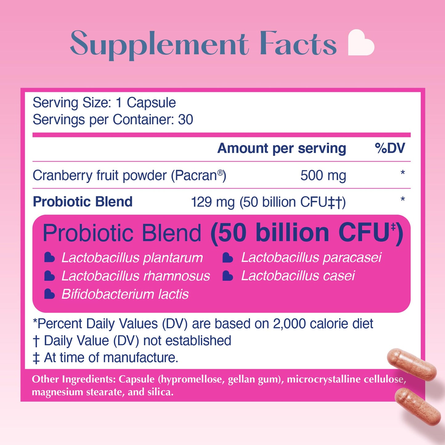 50 Billion CFU Yeast & pH Support Capsules