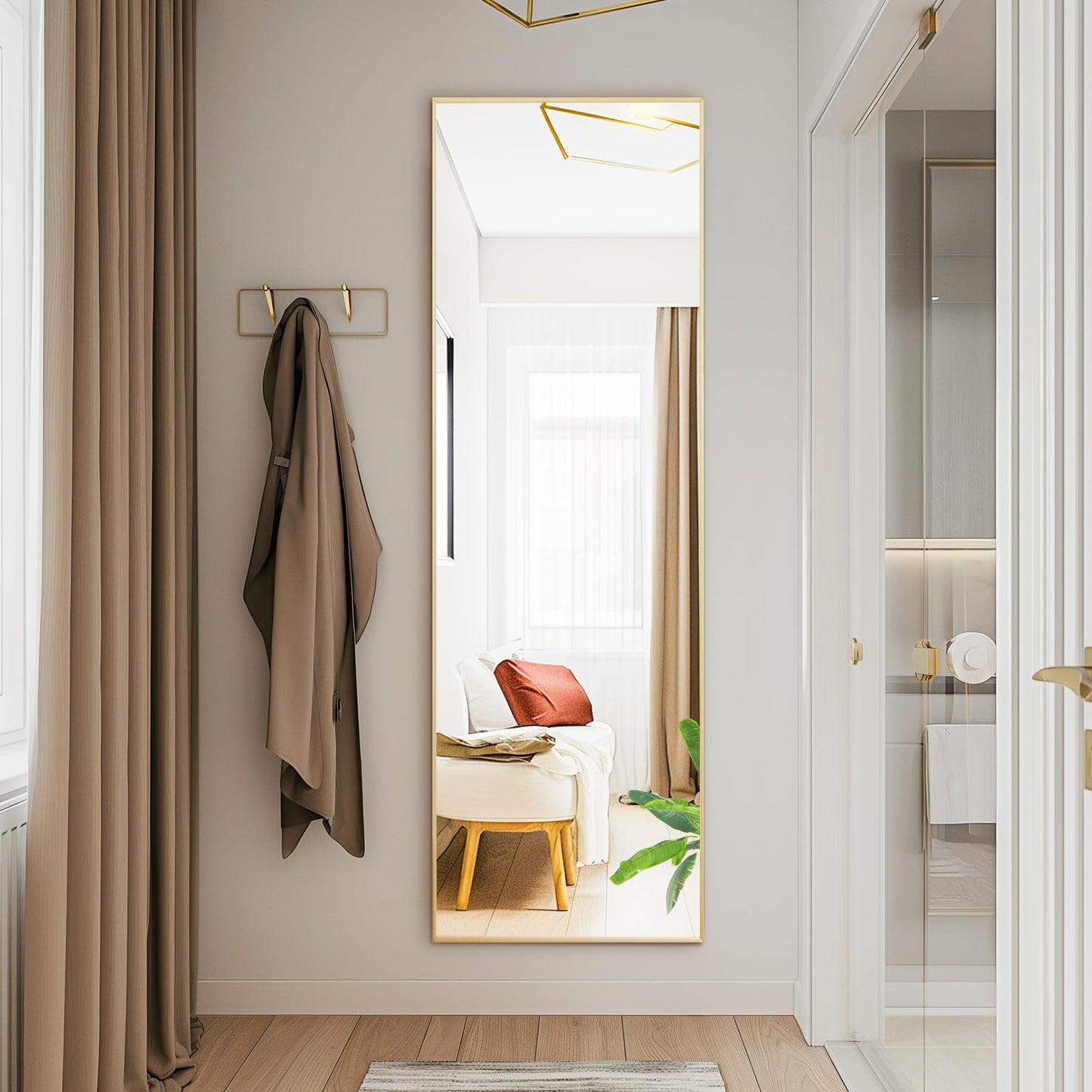 DUMOS 64" Full Length Standing Floor Mirror