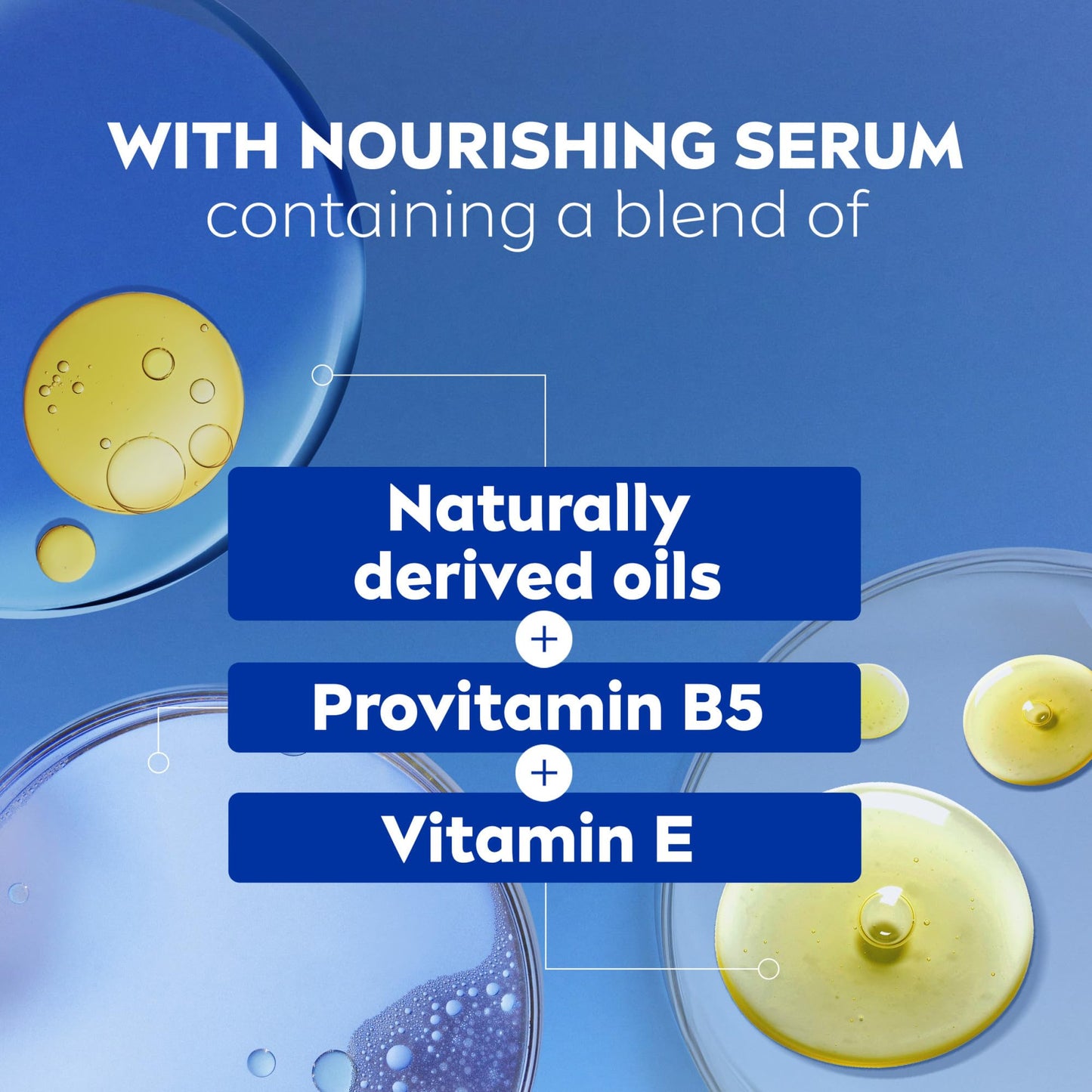 6 Pack NIVEA Nourishing Body Wash with Vitamins
