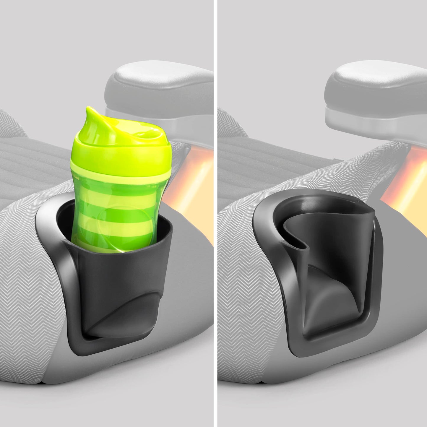 Chicco GoFit ClearTex Backless Booster Seat