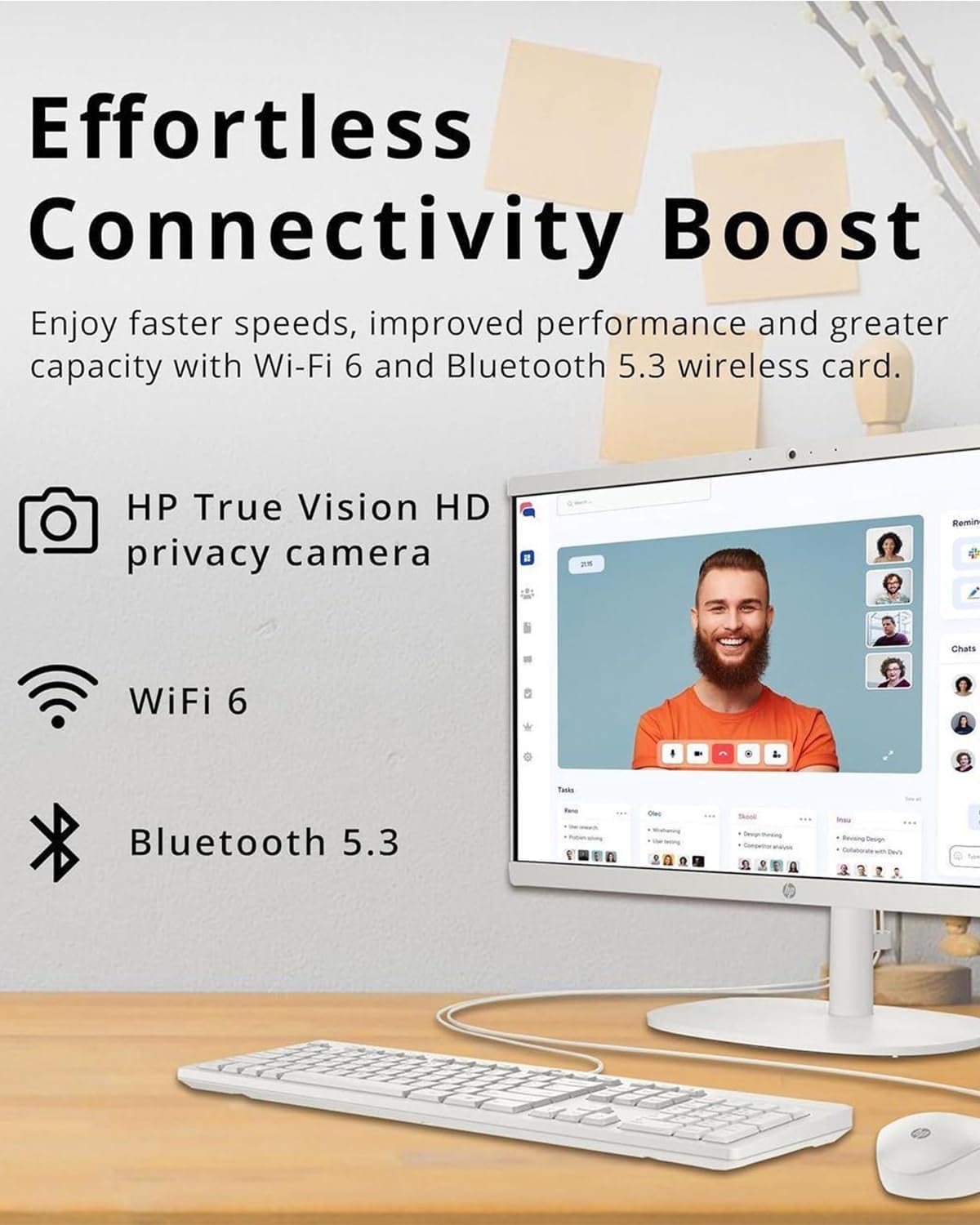 HP 2025 All-in-One Desktop Computer with 32GB RAM