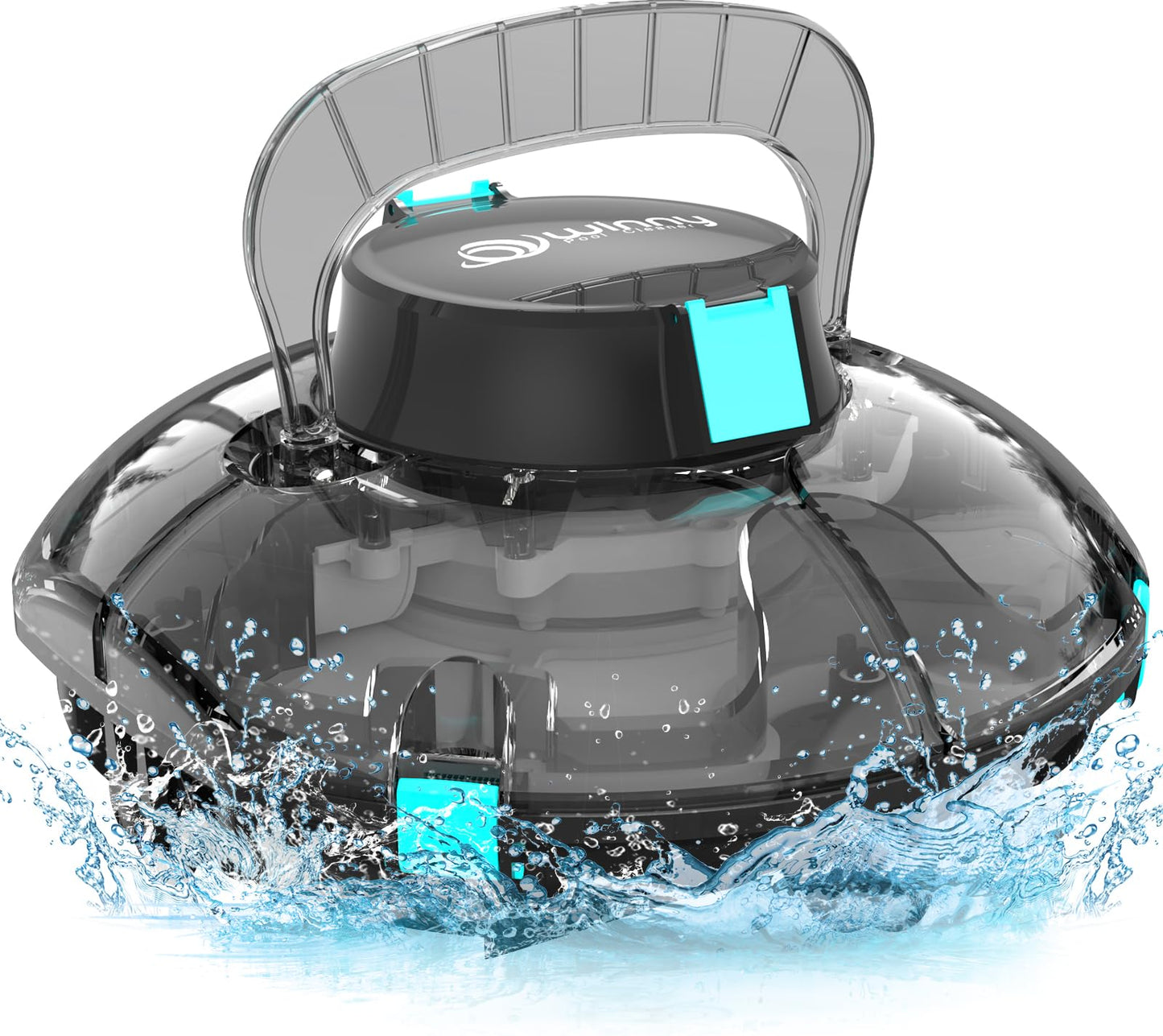 Cordless Robotic Pool Cleaner for Above-Ground Pools
