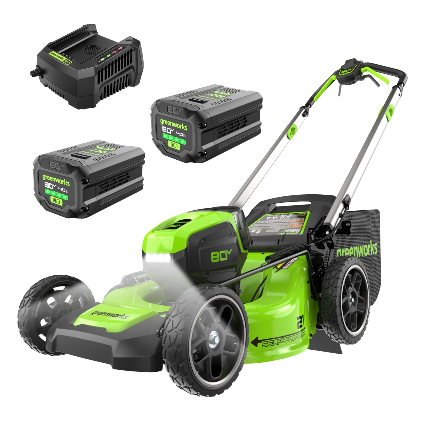 Greenworks 80V Self-Propelled Cordless Lawn Mower