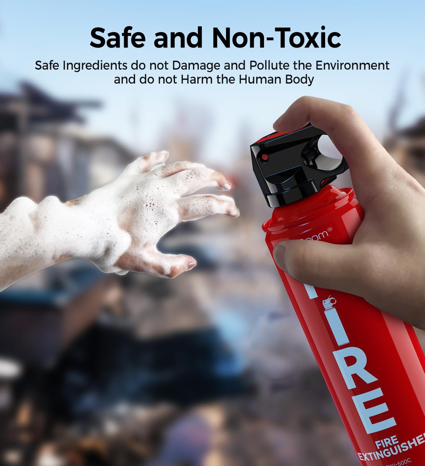 Fire Extinguisher Kit for Home and Car