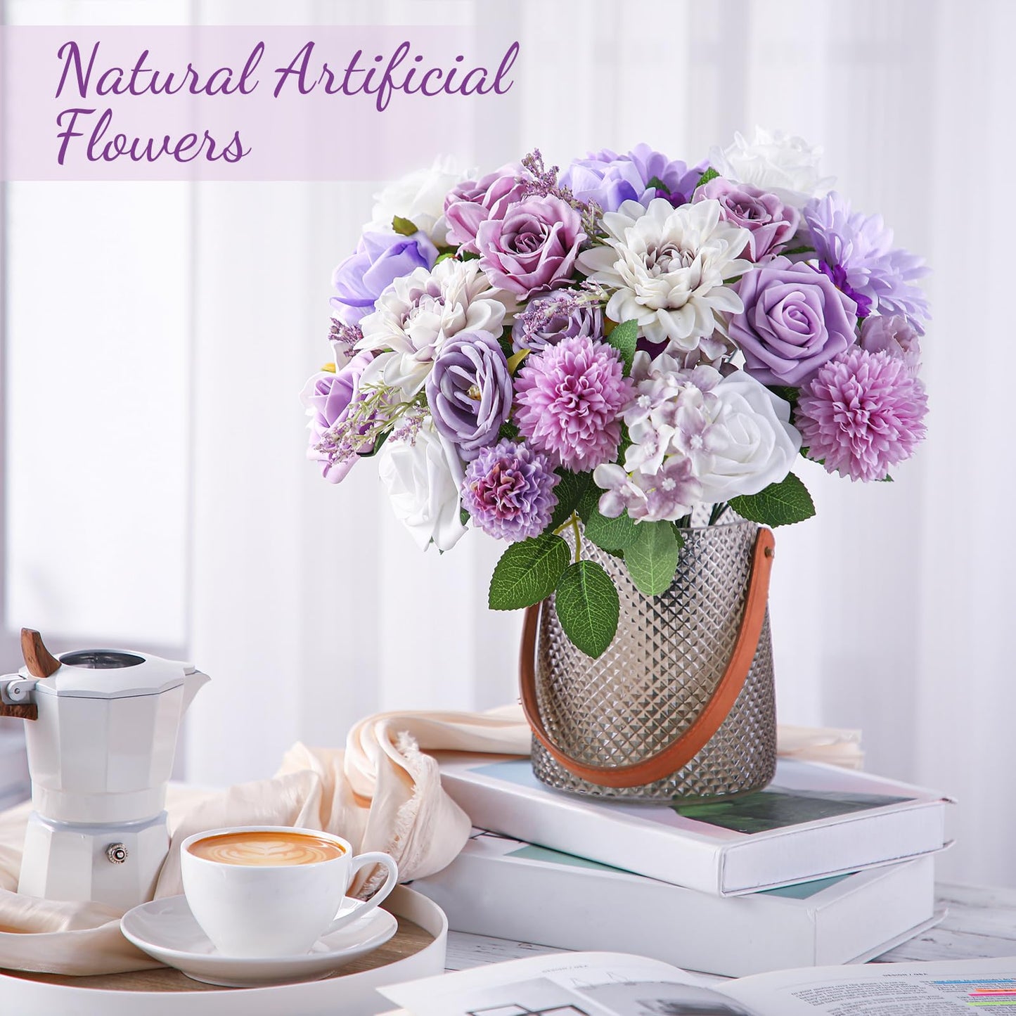 Artificial Flower Combo Set for DIY Decor
