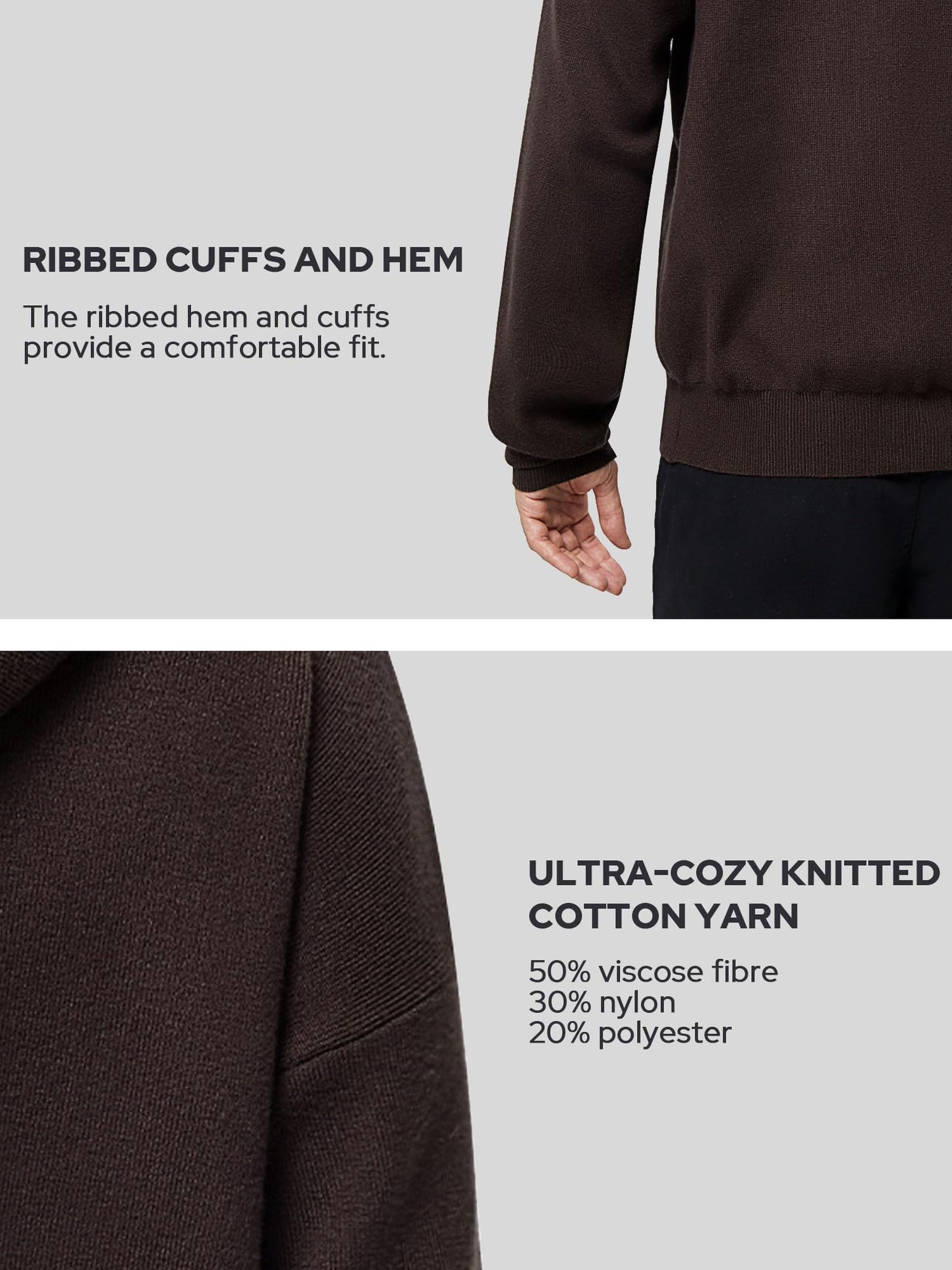 3rd Hill Casual Hooded Sweater with Kanga Pocket