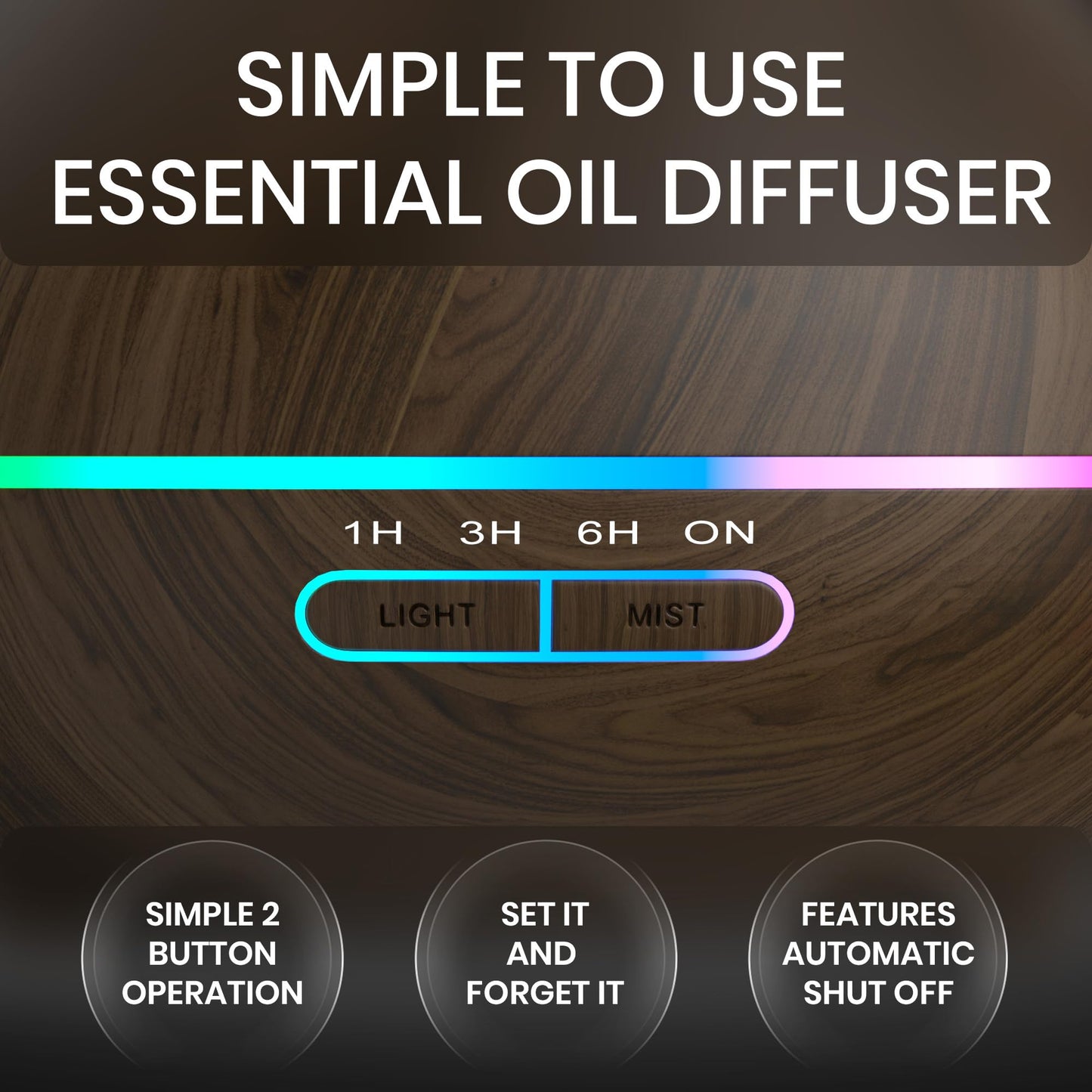 400ml Everlasting Comfort Essential Oil Diffuser