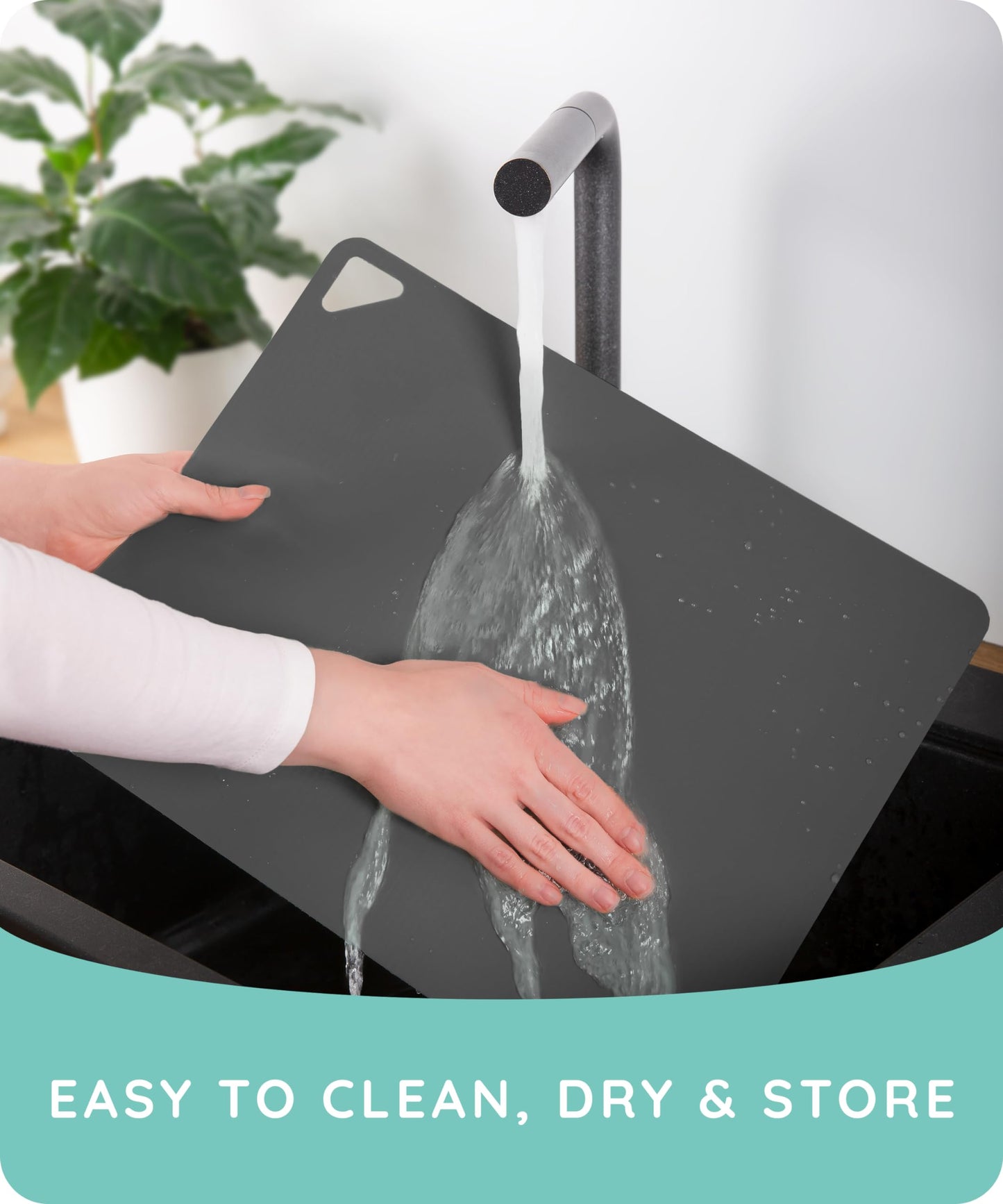 Flexible Non-Slip Cutting Boards Set of 3