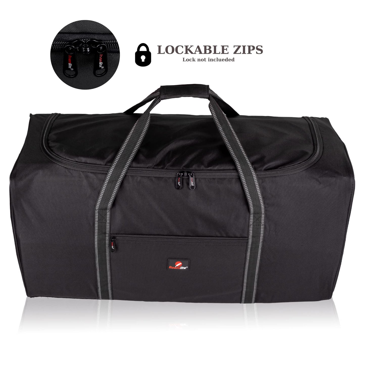Roamlite Extra Large 70L Duffel Bag - Black