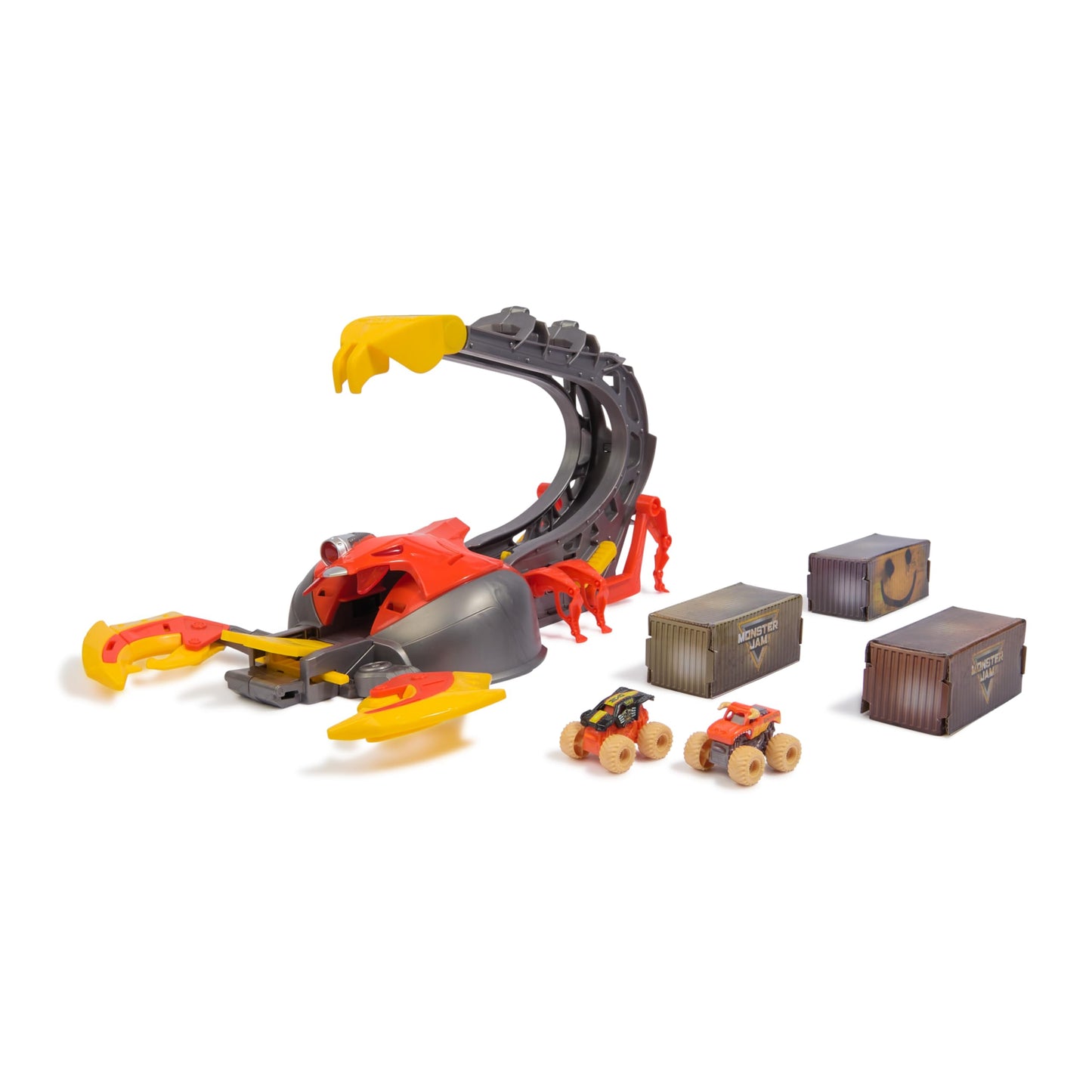 Monster Jam El Toro Loco Playset with 2 Trucks