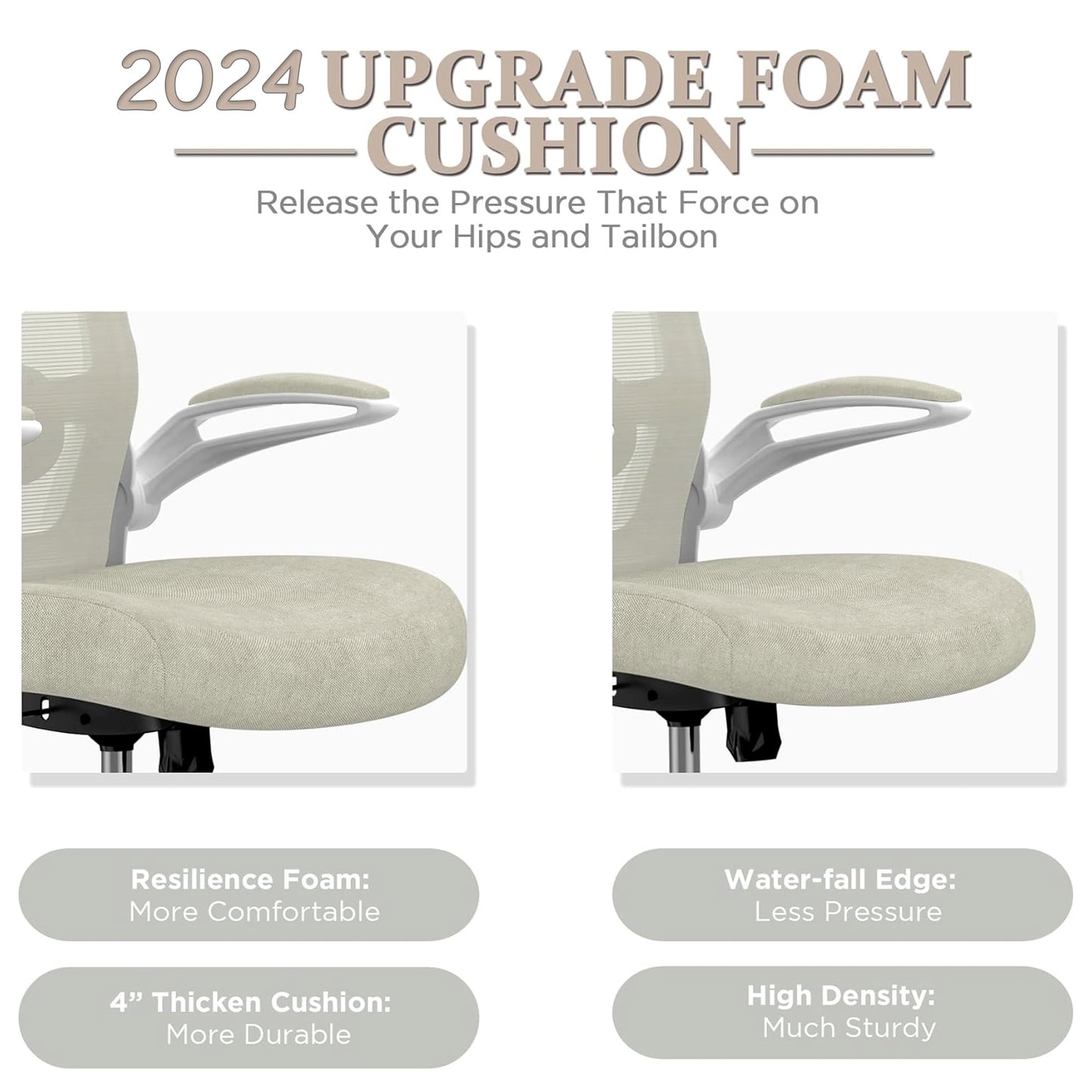 Ergonomic High Back Desk Chair with Lumbar Support