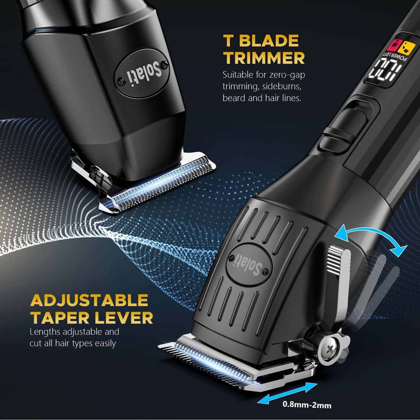 Cordless Hair Clippers Kit for Family Grooming
