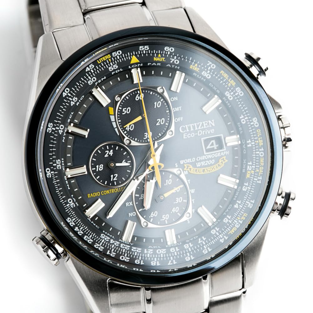 Citizen Eco-Drive Sport Chronograph Watch, Blue Dial