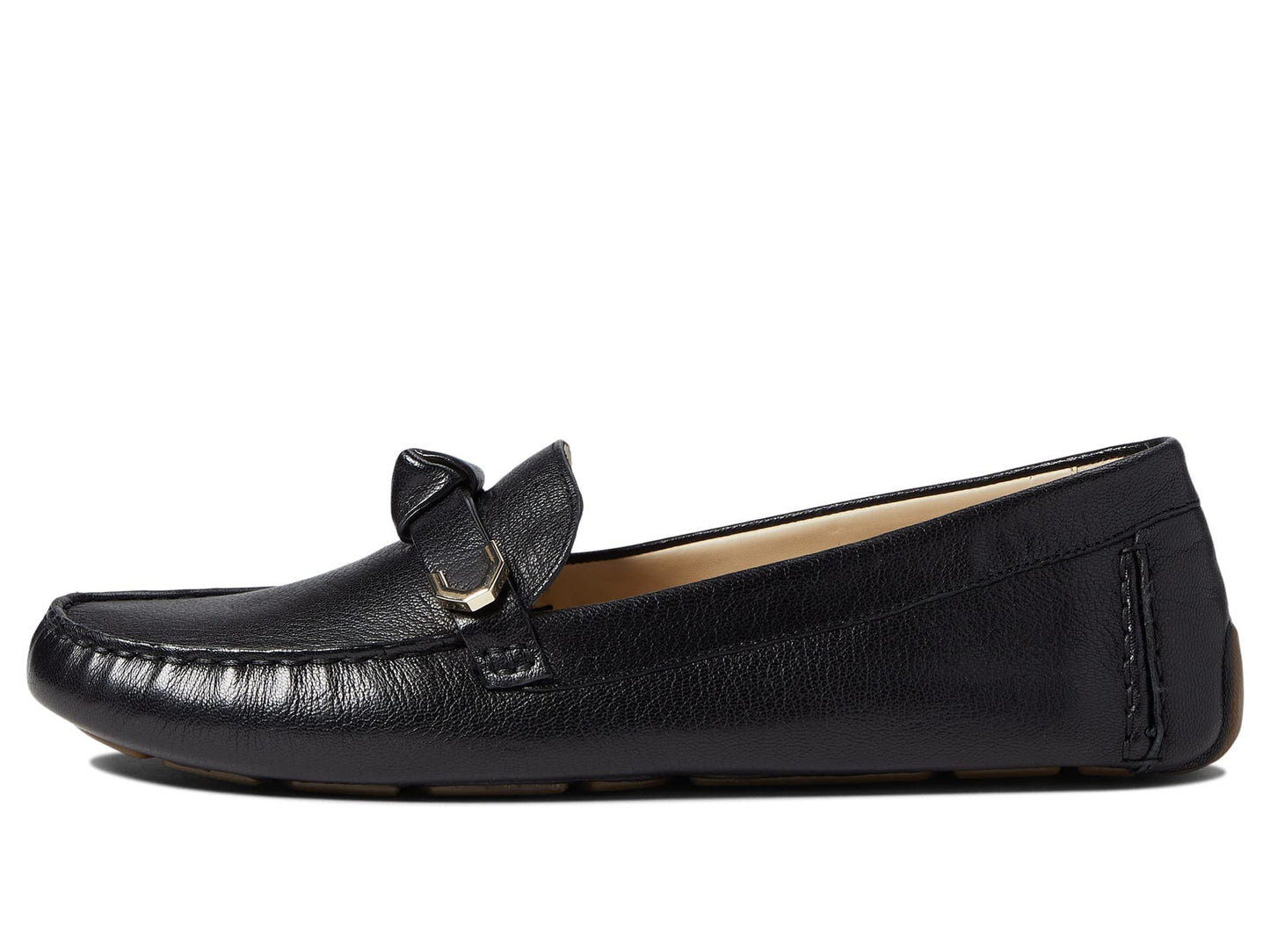 Cole Haan Women's Black Leather Loafer